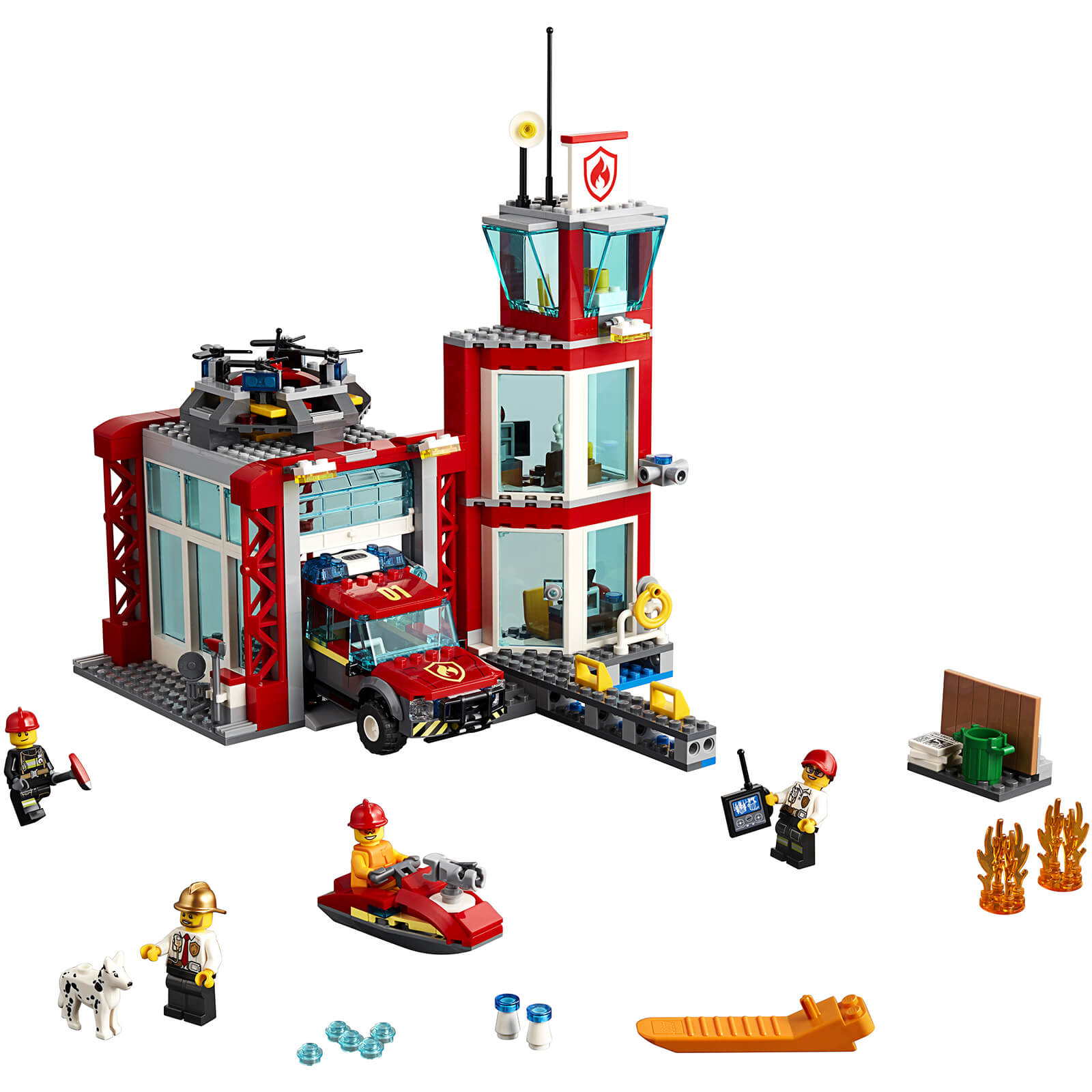 LEGO City: Fire Station Building Set (60215)