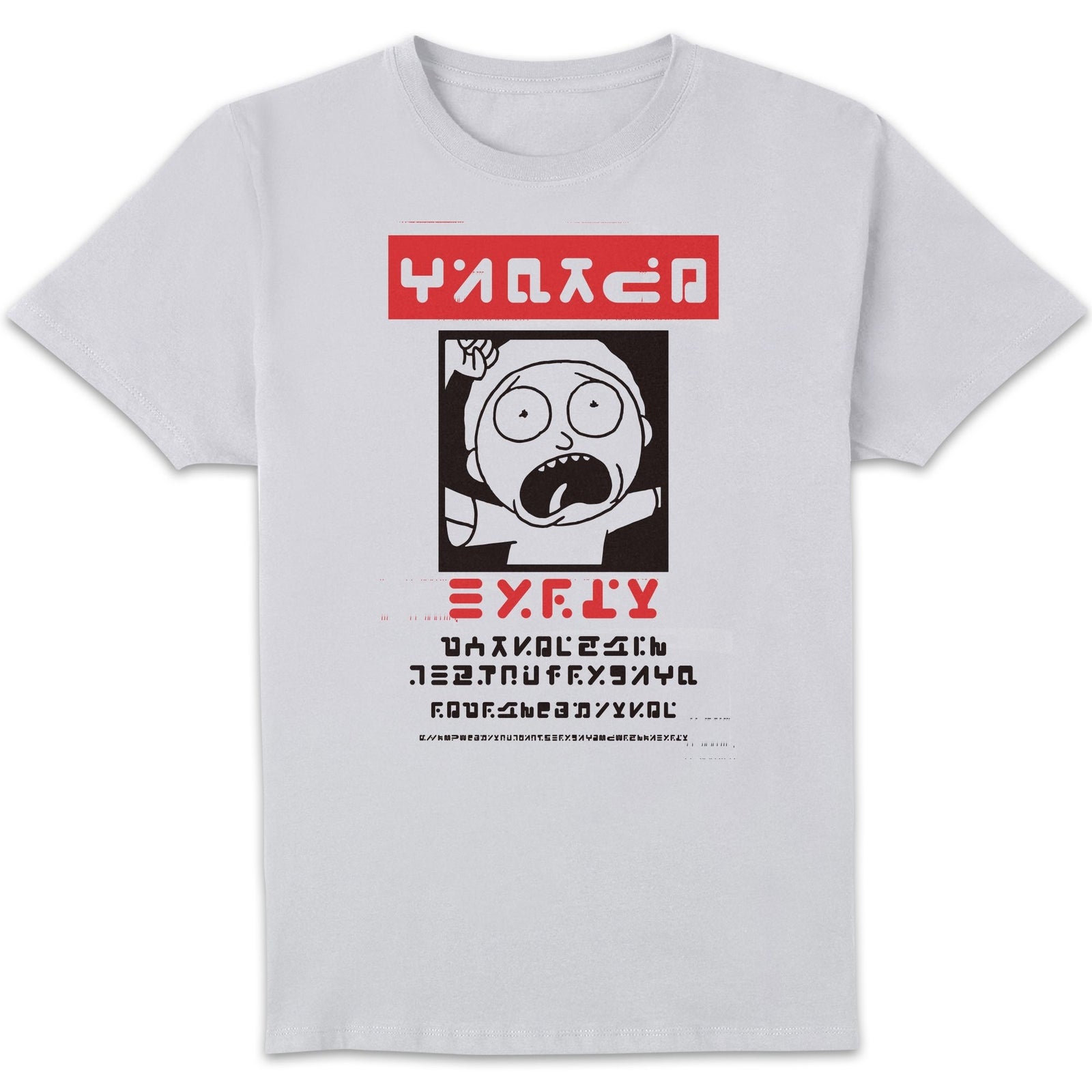 Rick and Morty Wanted Morty Men's T-Shirt - White - S