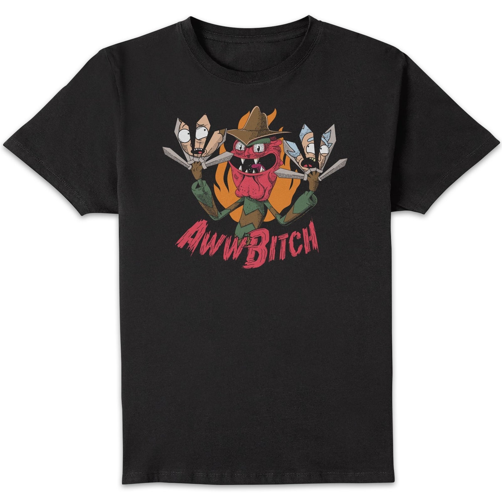 T-Shirt Homme Terry le Terrifiant Rick et Morty - Noir