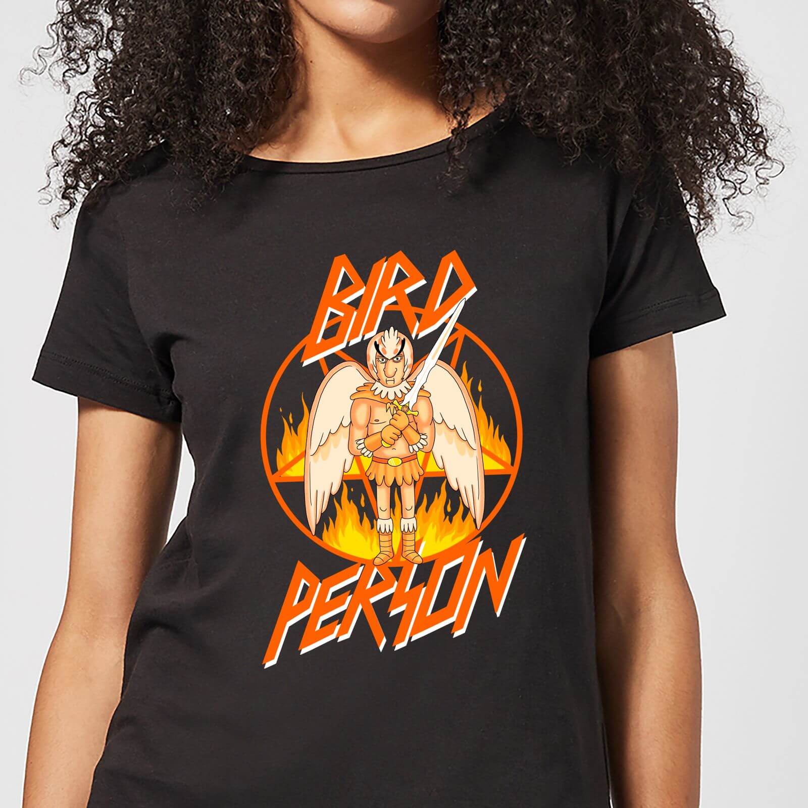 

T-Shirt Rick e Morty Bird Person - Nero - Donna - XL - Nero