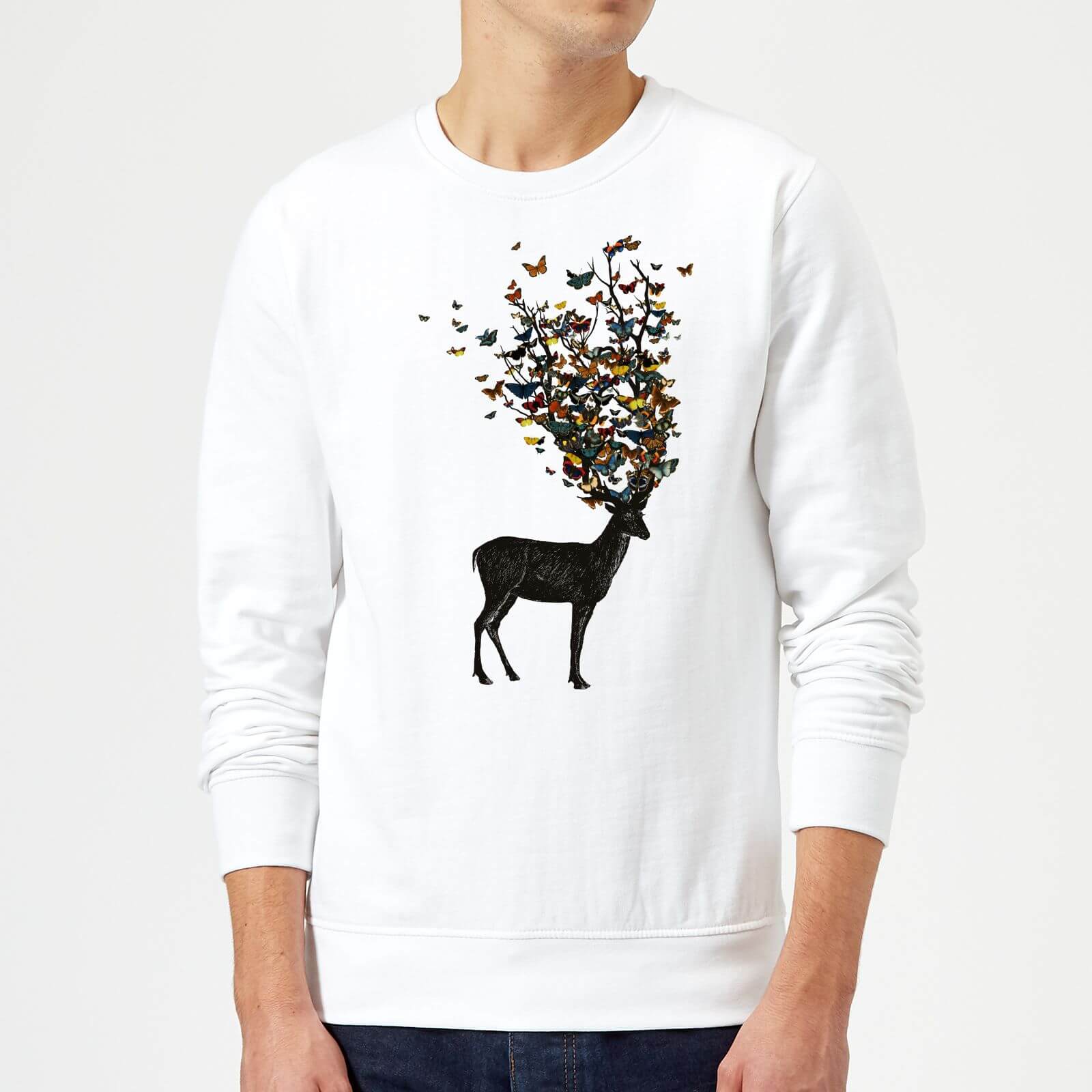 Tobias Fonseca Wild Nature Sweatshirt - White - S - White