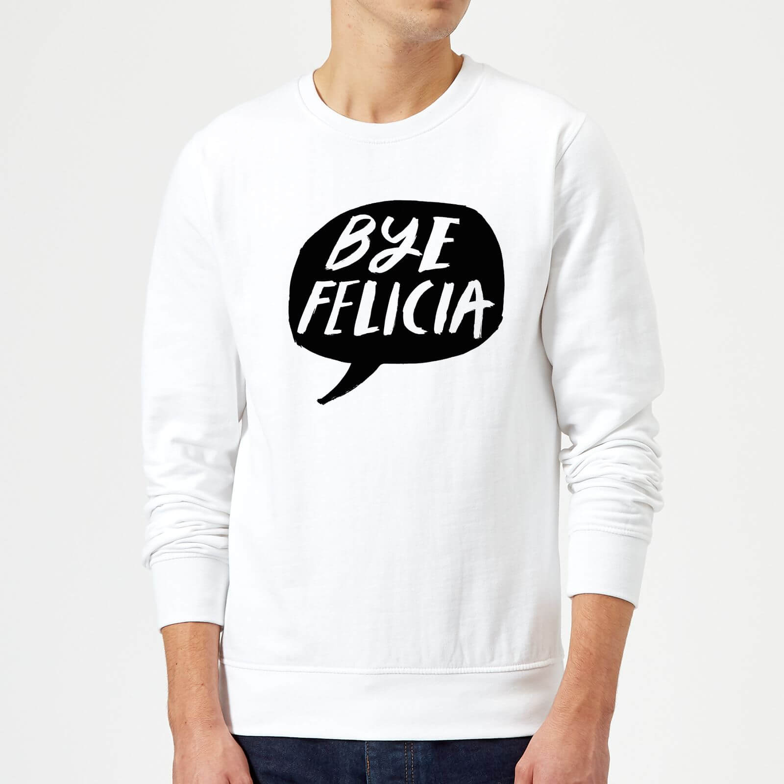 Rock On Ruby Bye Felicia Sweatshirt - White - S - White