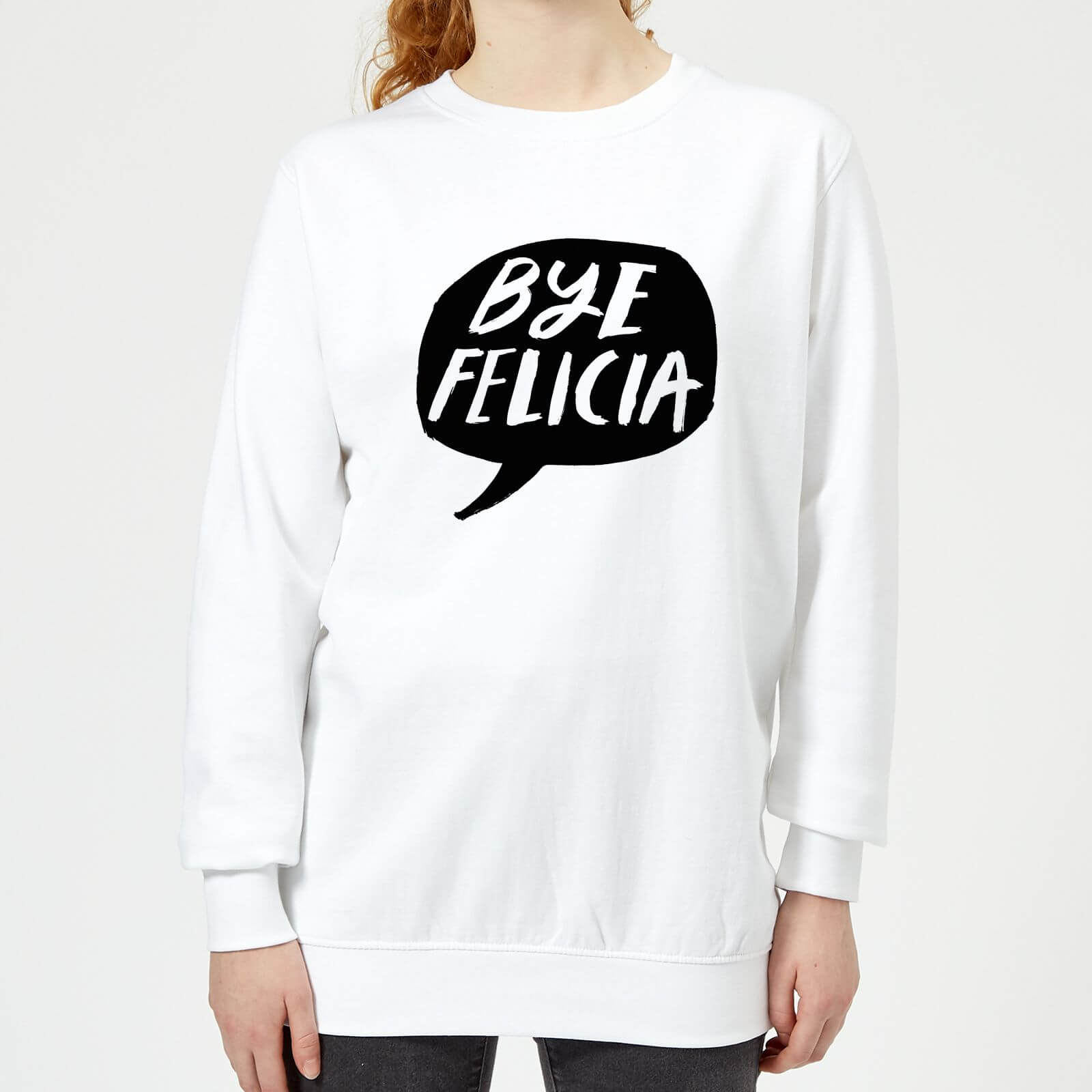 Rock On Ruby Bye Felicia Women's Sweatshirt - White - XS - White