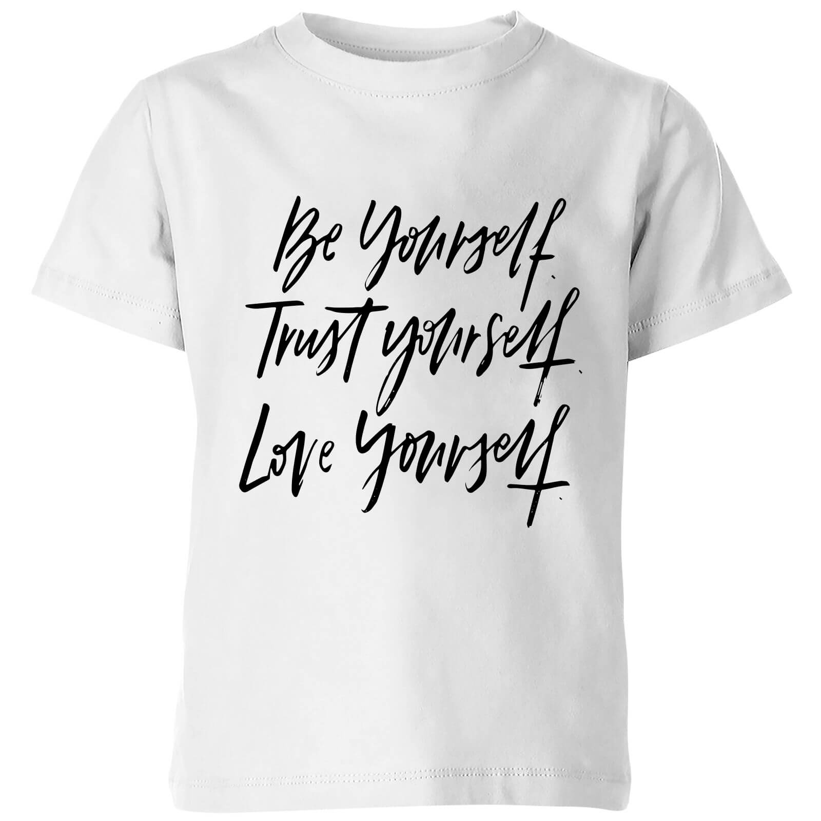 PlanetA444 Be Yourself Kids' T-Shirt - White - 3-4 Years - White