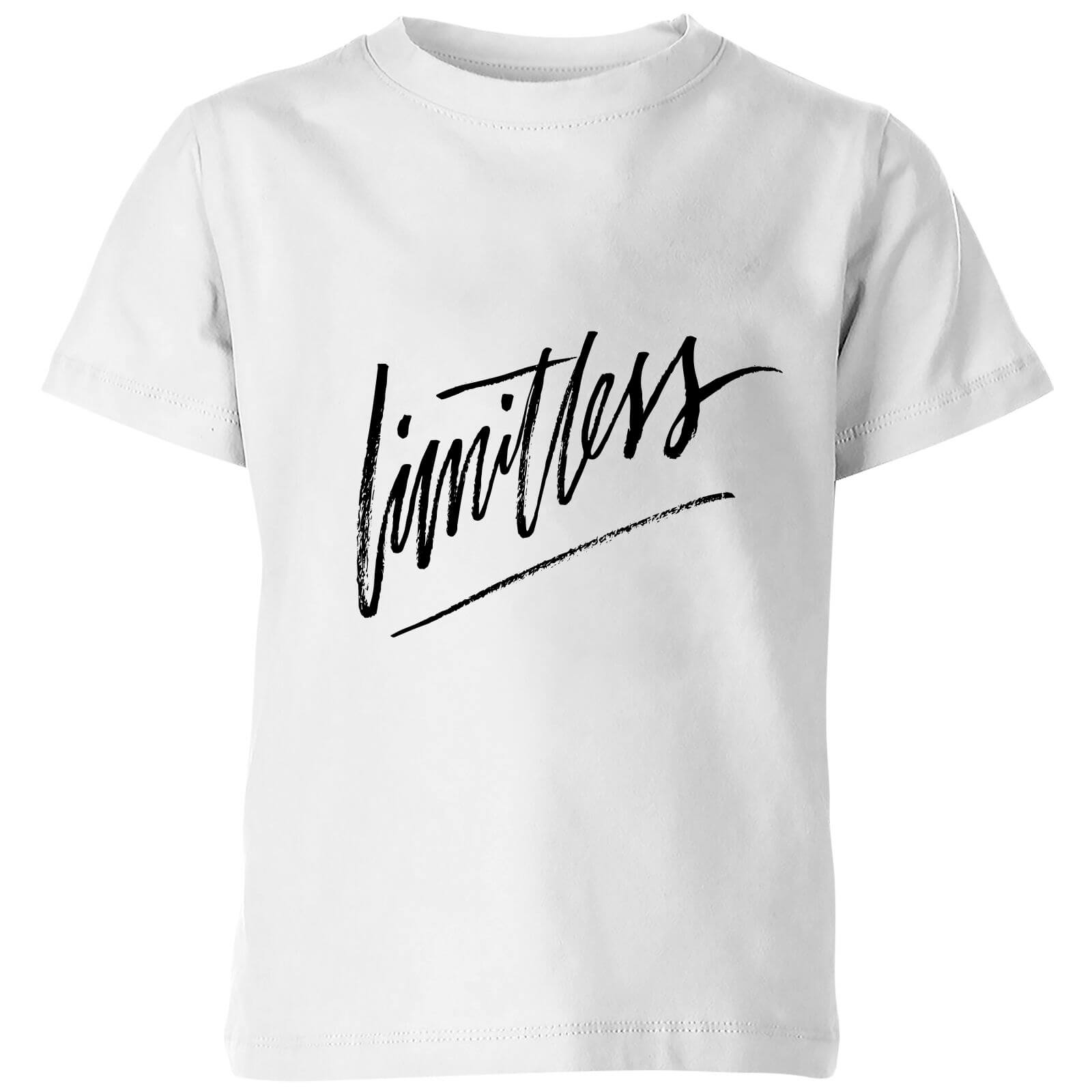 PlanetA444 Limitless Kids' T-Shirt - White - 3-4 Years - White