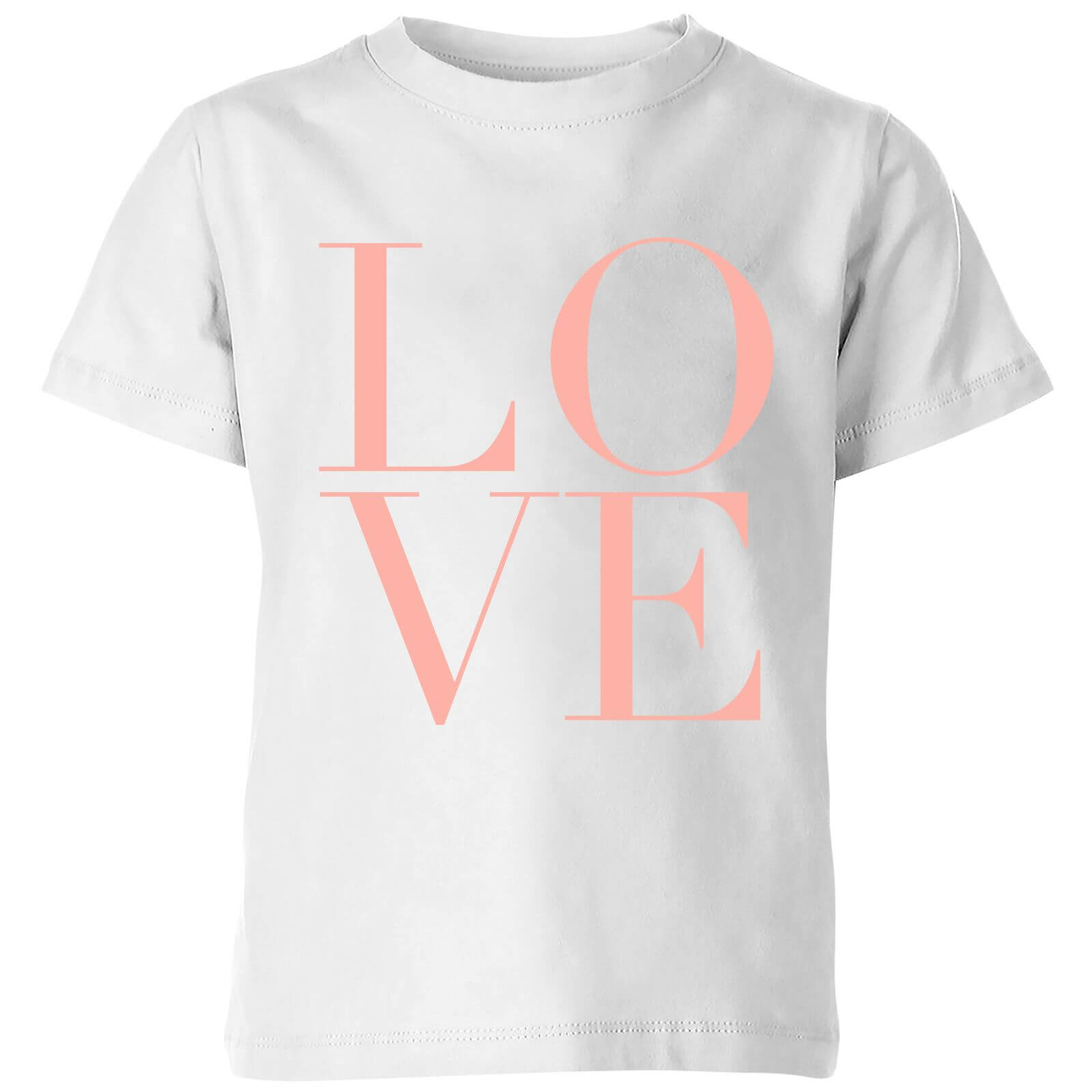 PlanetA444 LOVE Kids' T-Shirt - White - 3-4 Years - White