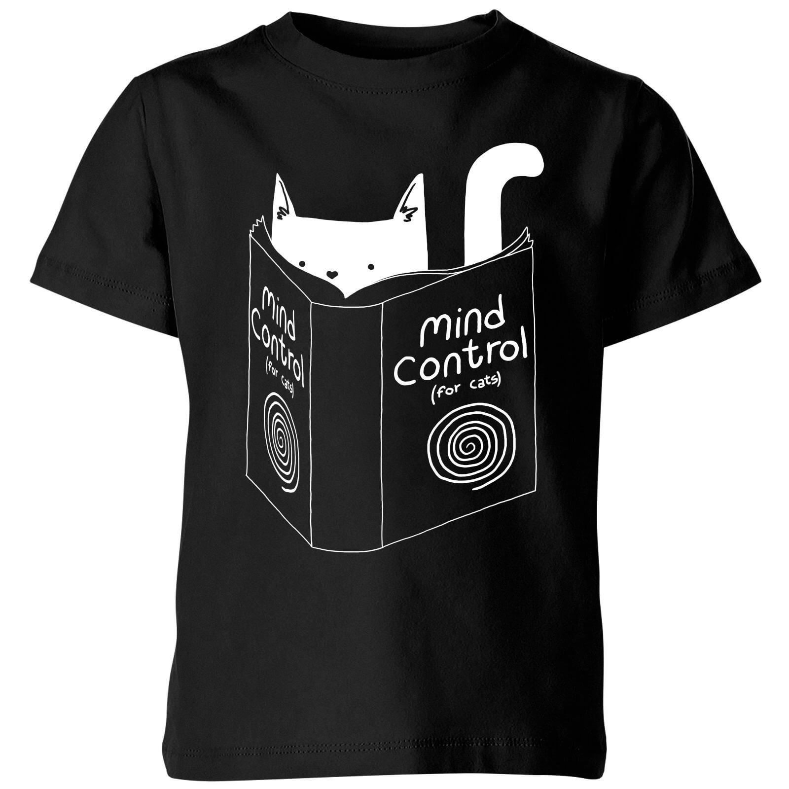 Tobias Fonseca Mind Control for Cats Kids' T-Shirt - Black - 3-4 Years - Black