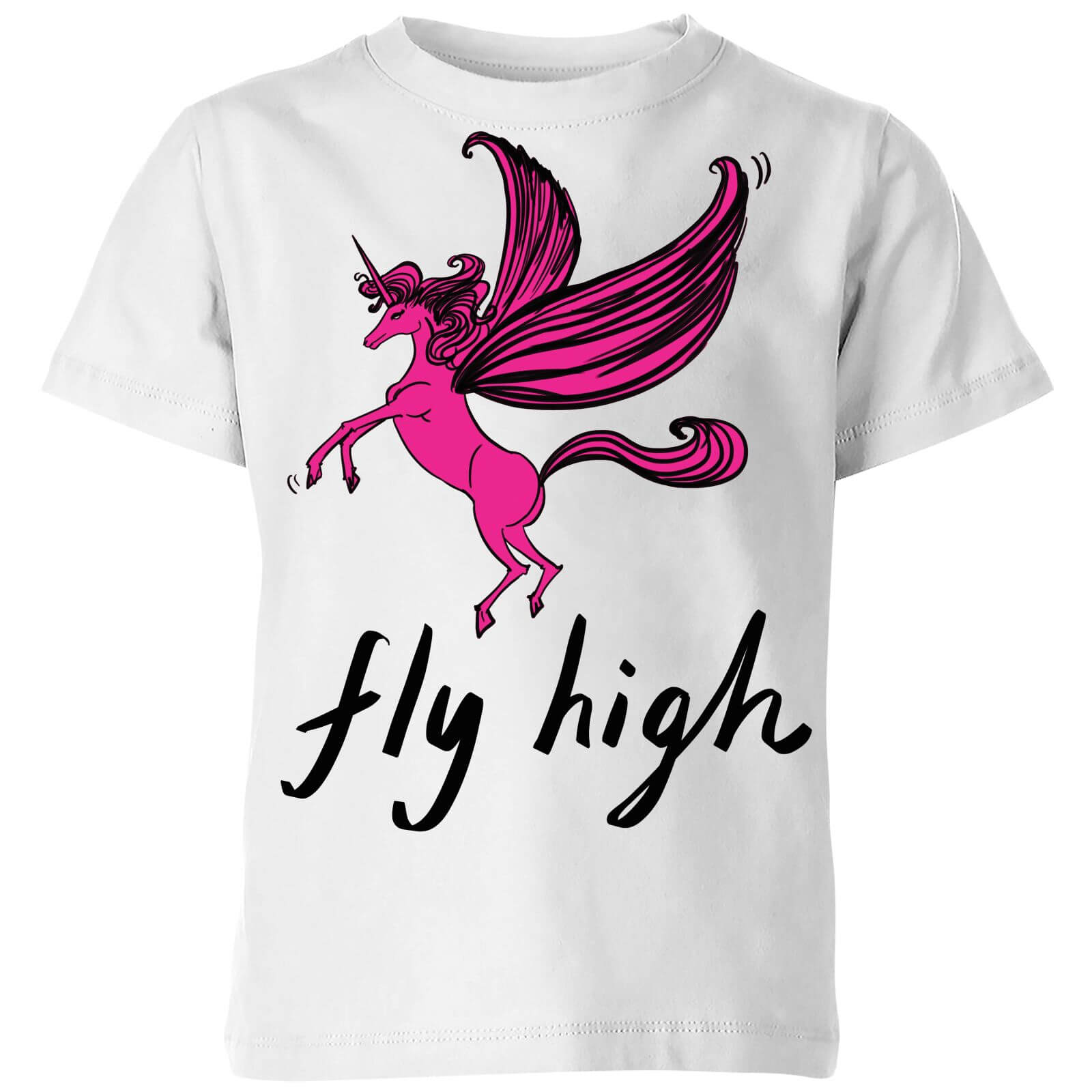 Rock On Ruby Fly High Kids' T-Shirt - White - 3-4 Years - White