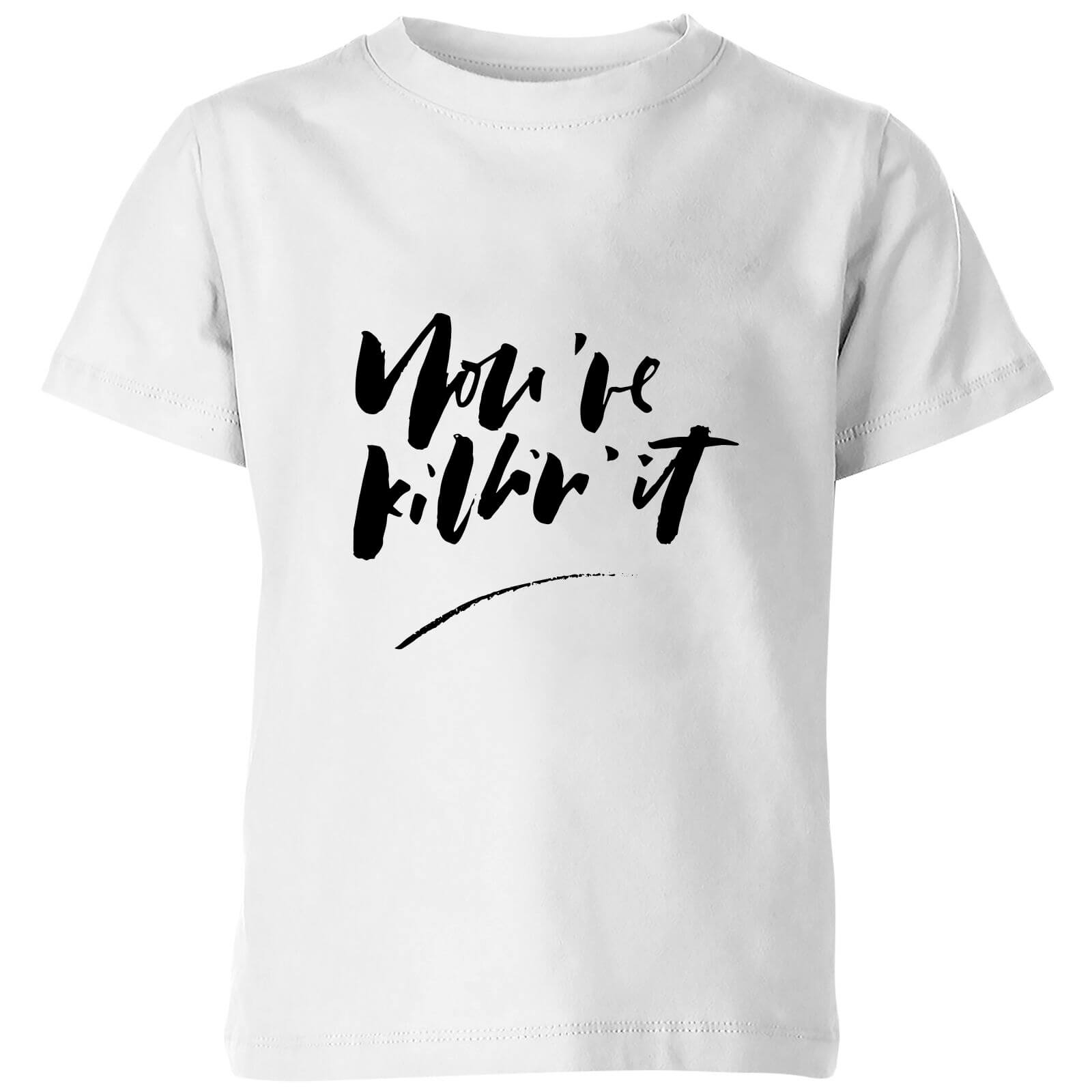 PlanetA444 You're Killin' It Kids' T-Shirt - White - 3-4 Years - White