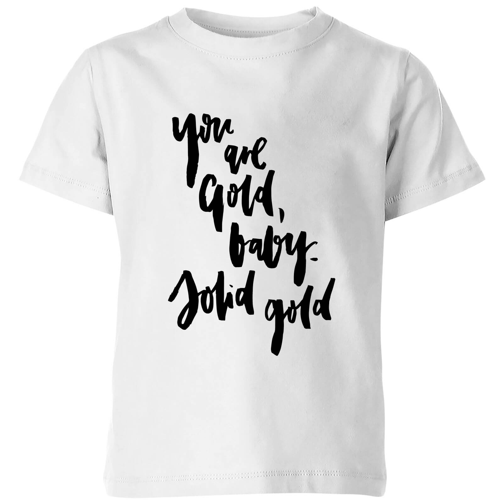 PlanetA444 You Are Gold, Baby Kids' T-Shirt - White - 3-4 Years - White