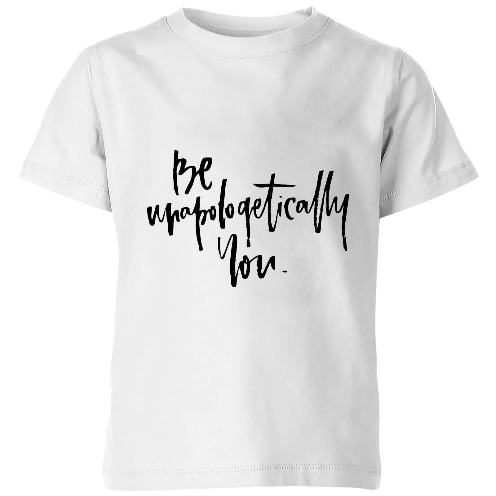 PlanetA444 Be Unapologetically You Kids' T-Shirt - White - 3-4 Years - White