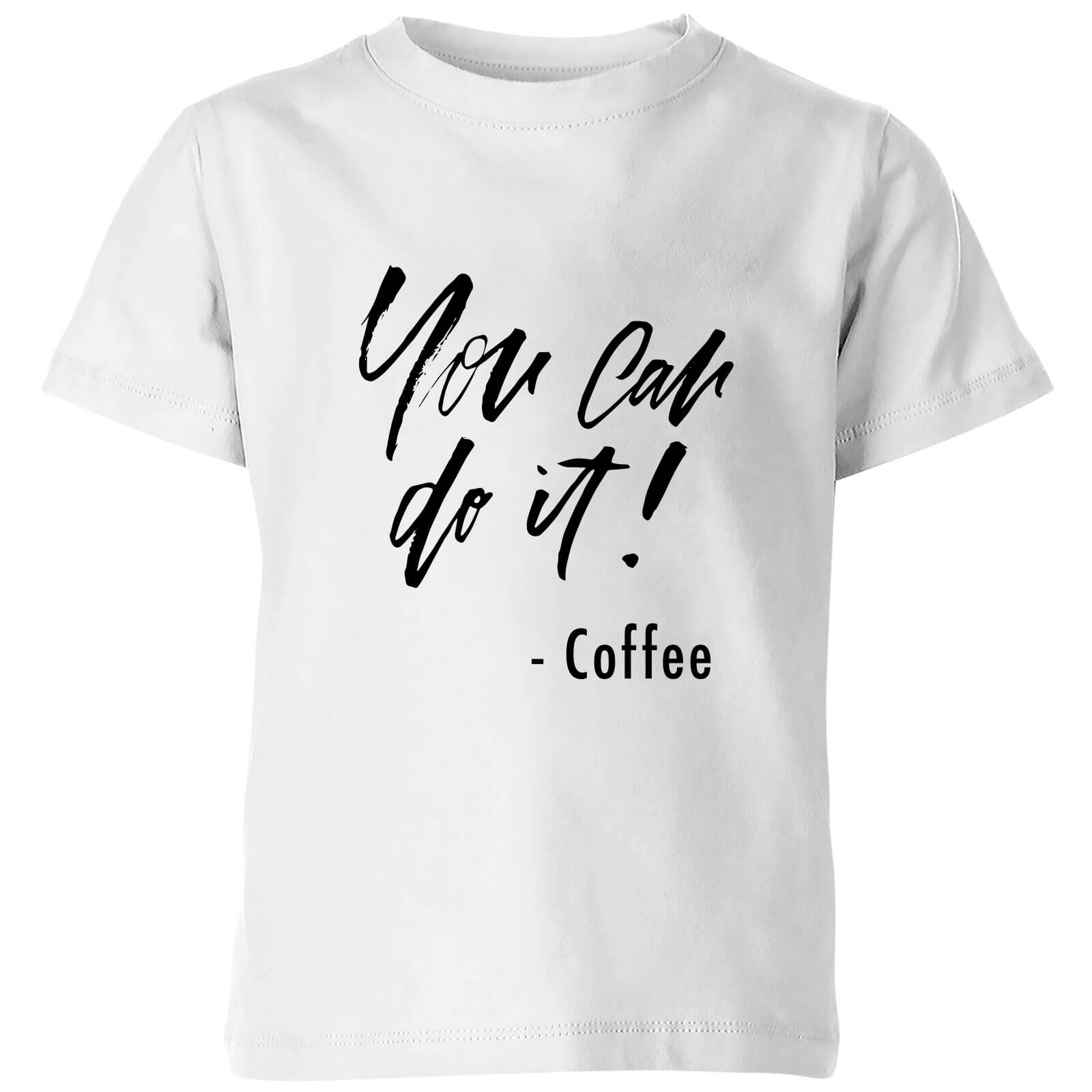 PlanetA444 You Can Do It! Kids' T-Shirt - White - 3-4 Years - White