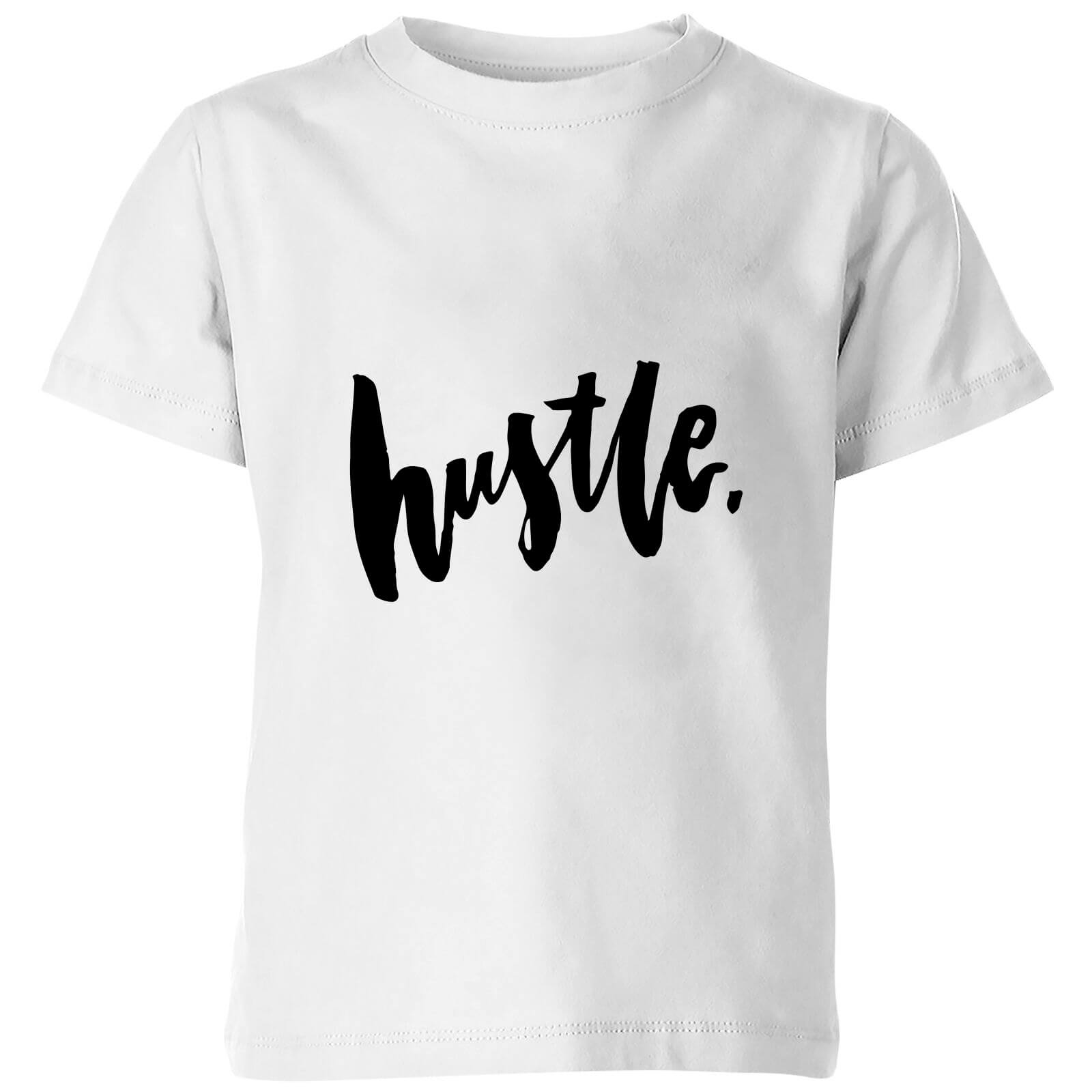 PlanetA444 Hustle Kids' T-Shirt - White - 3-4 Years - White