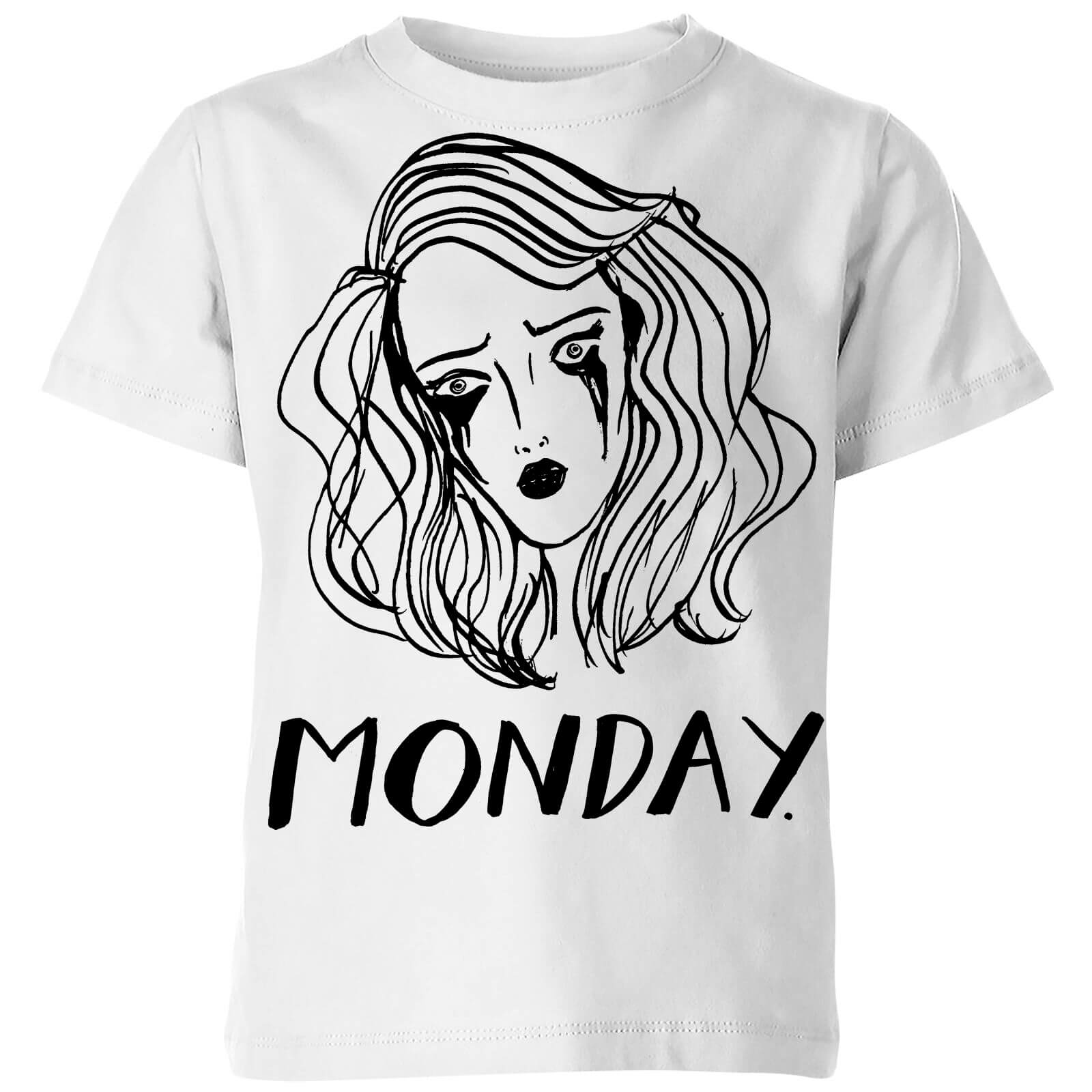 Rock On Ruby Monday. Kids' T-Shirt - White - 3-4 Years - White