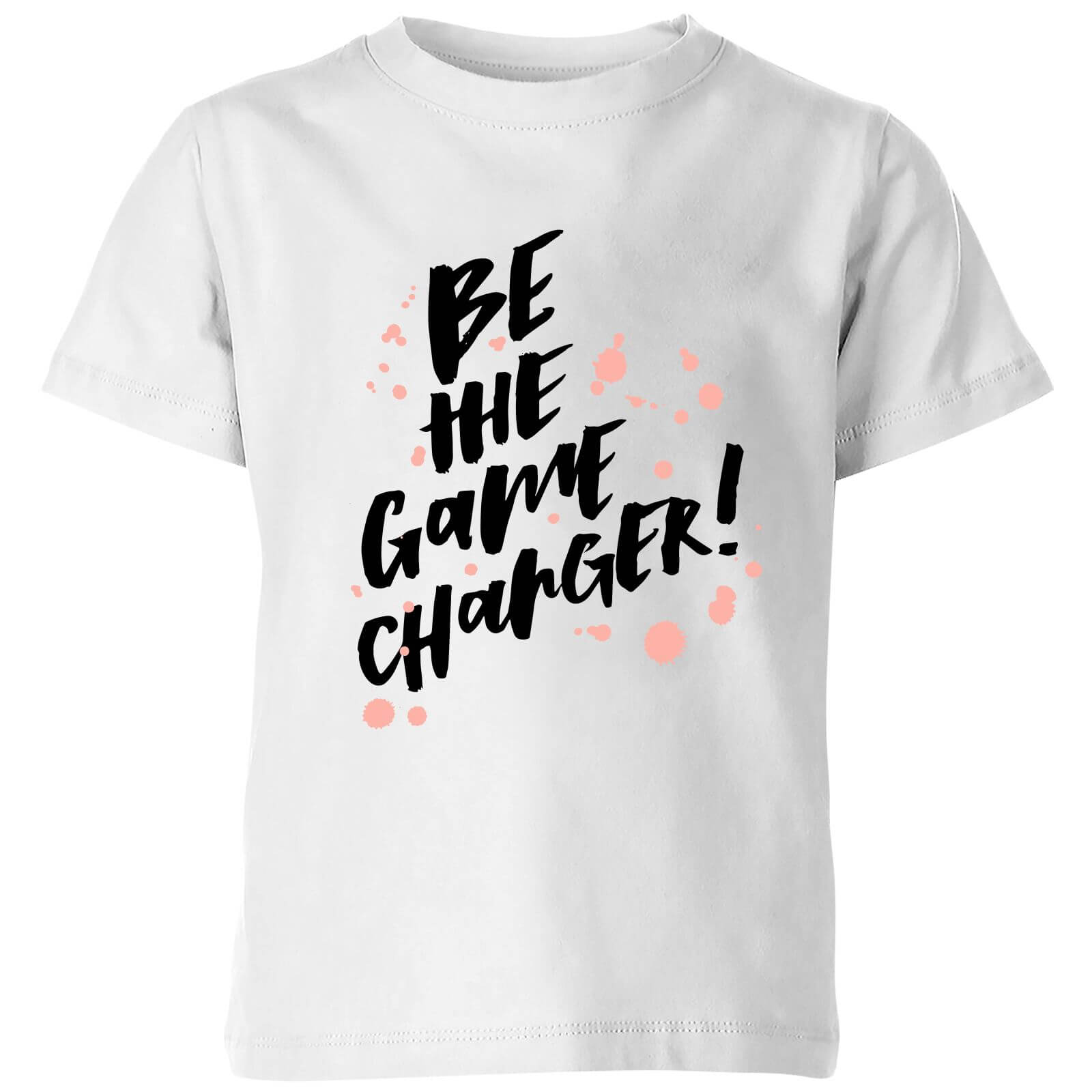 PlanetA444 Be The Game Changer Kids' T-Shirt - White - 3-4 Years - White