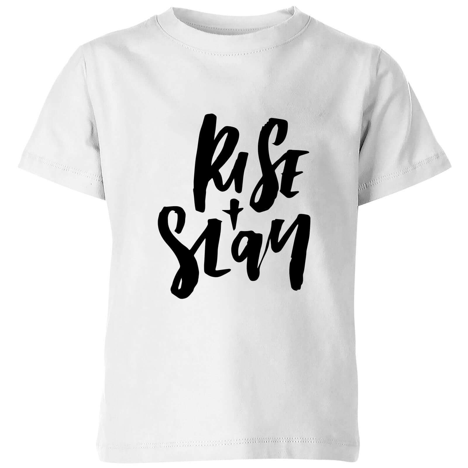 PlanetA444 Rise and Slay Kids' T-Shirt - White - 3-4 Years - White