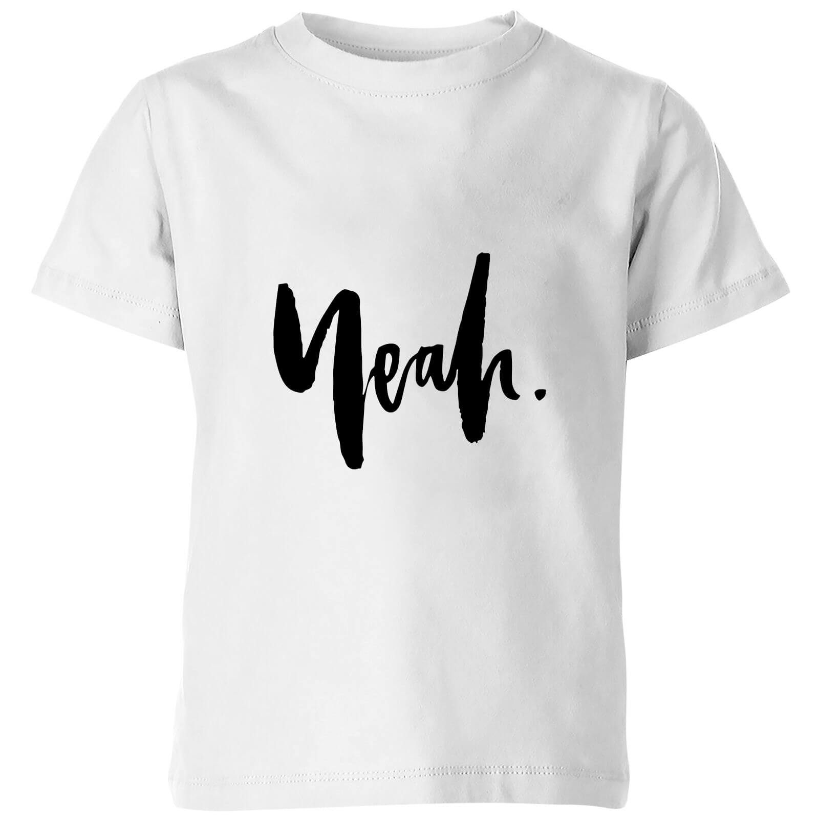 PlanetA444 Yeah. Kids' T-Shirt - White - 3-4 Years - White