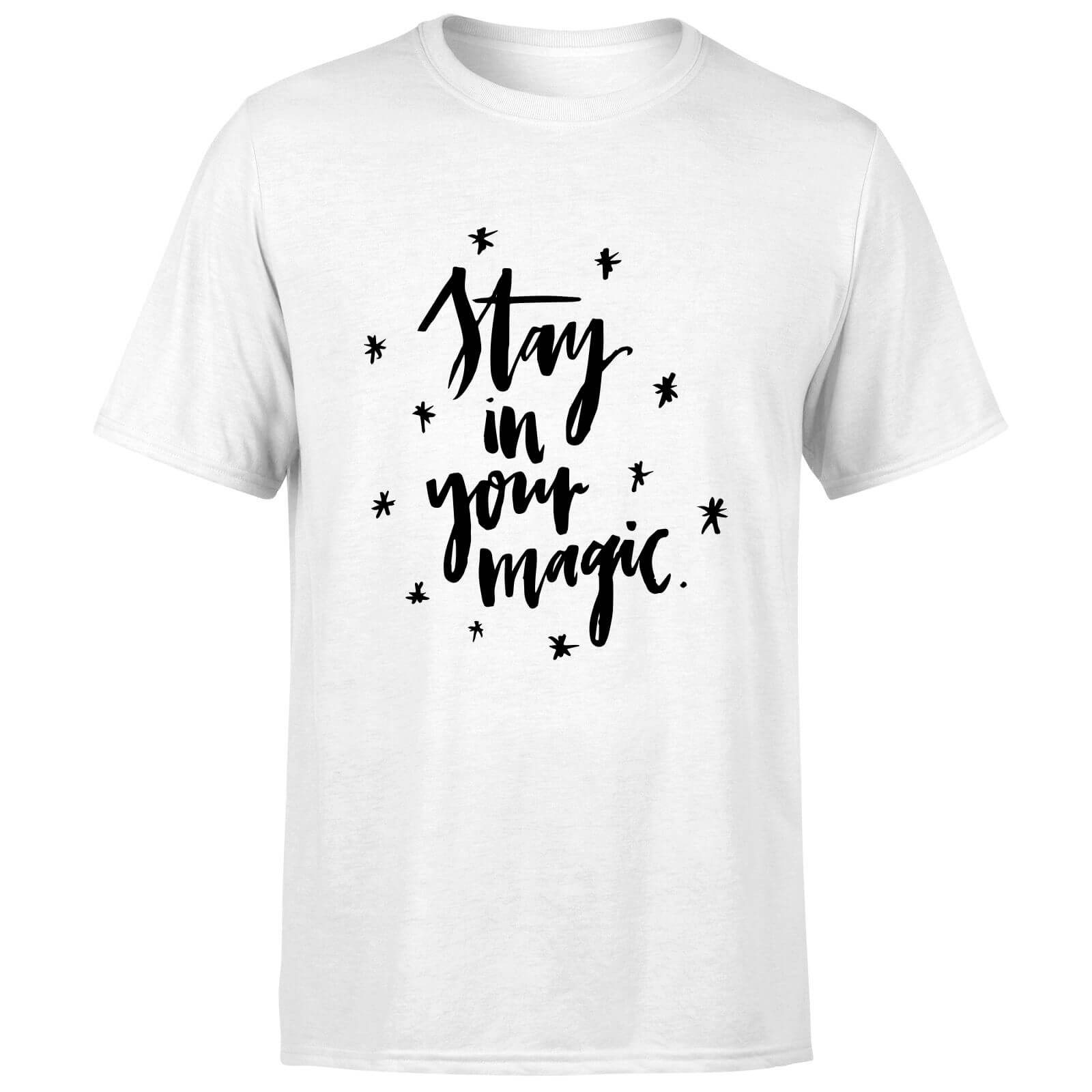 PlanetA444 Stay In Your Magic Men's T-Shirt - White - S - White