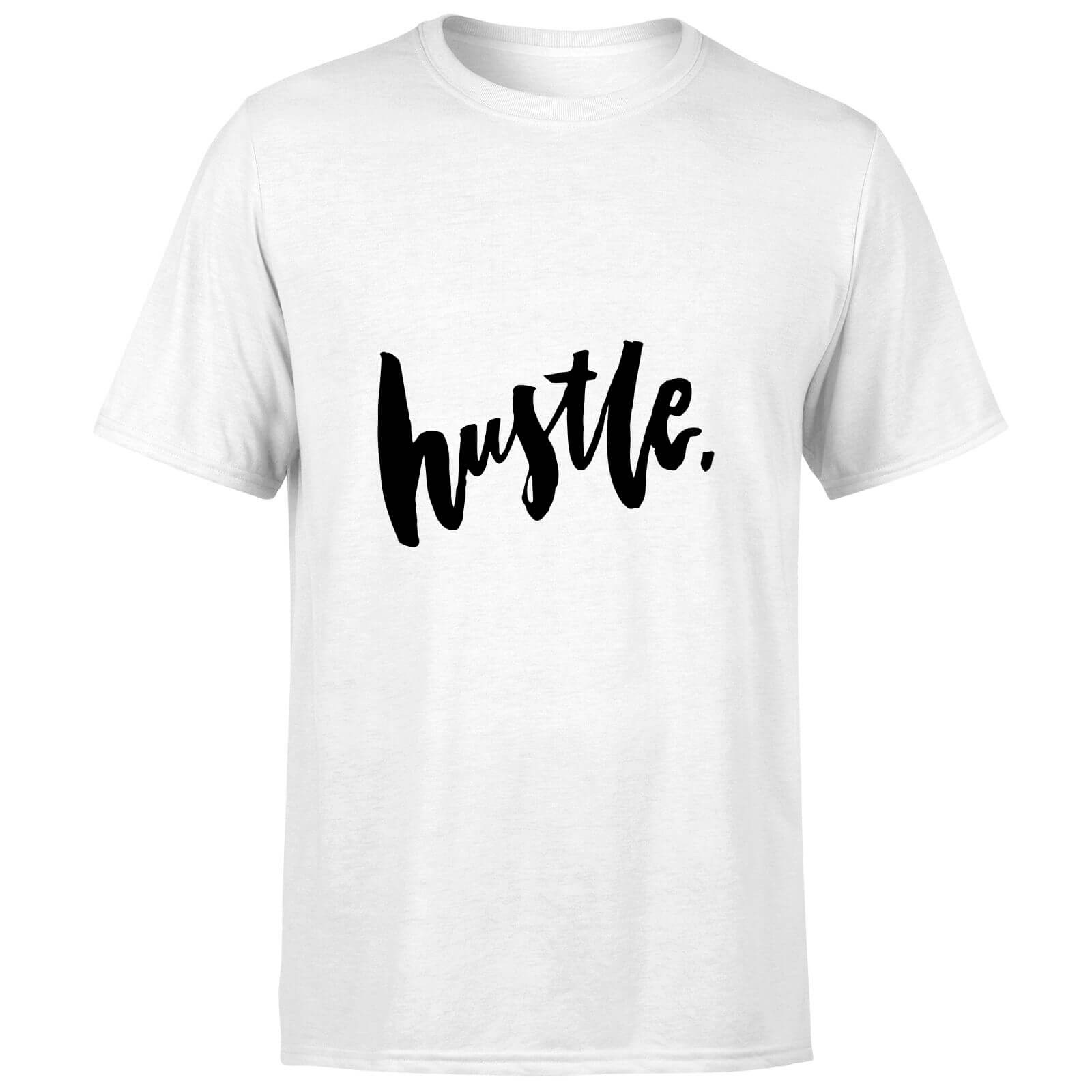 PlanetA444 Hustle Men's T-Shirt - White - S - White