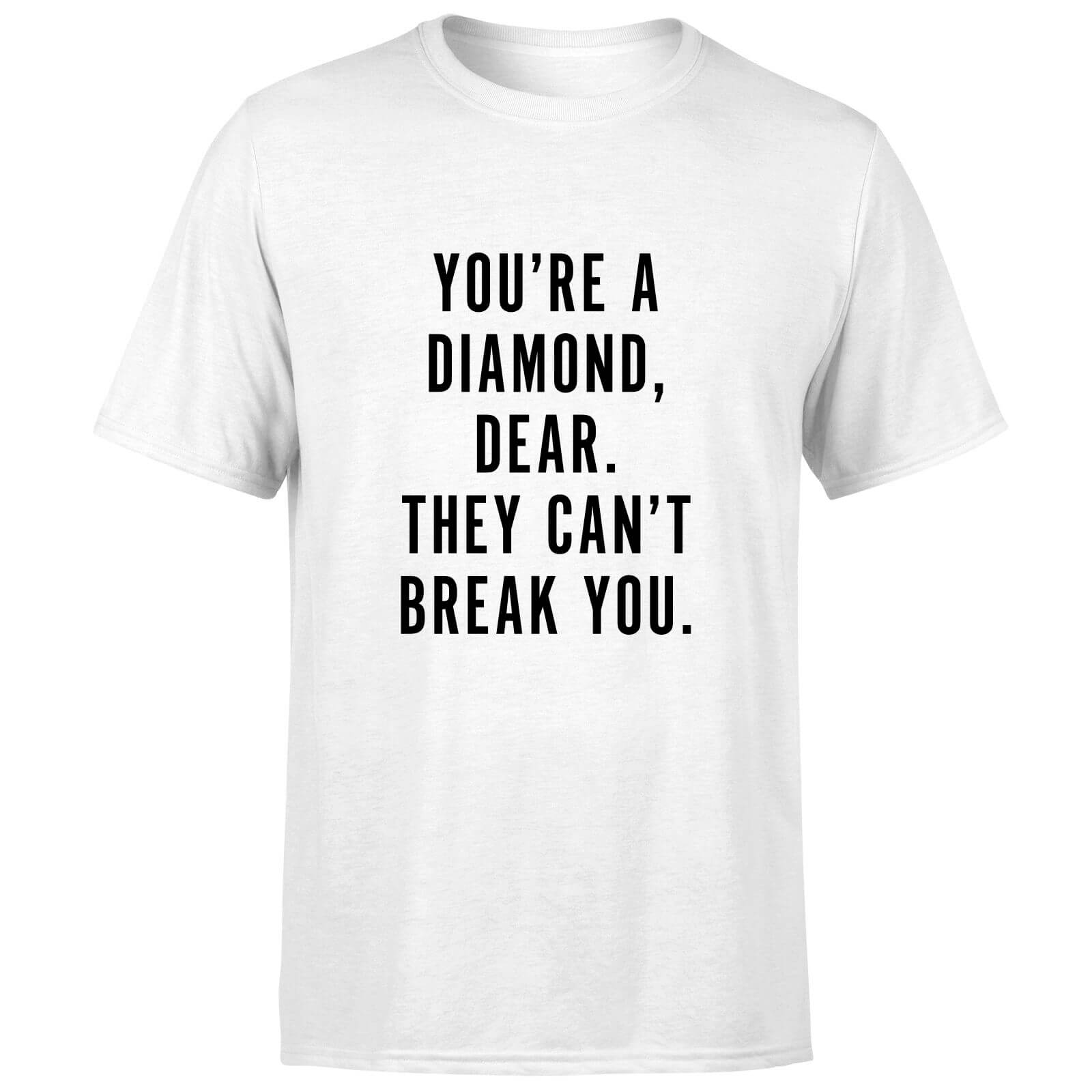 PlanetA444 You're A Diamond, Dear. Men's T-Shirt - White - S - White