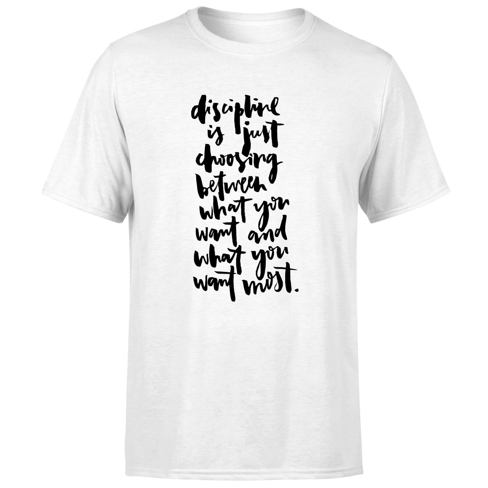 PlanetA444 Discipline Men's T-Shirt - White - S - White