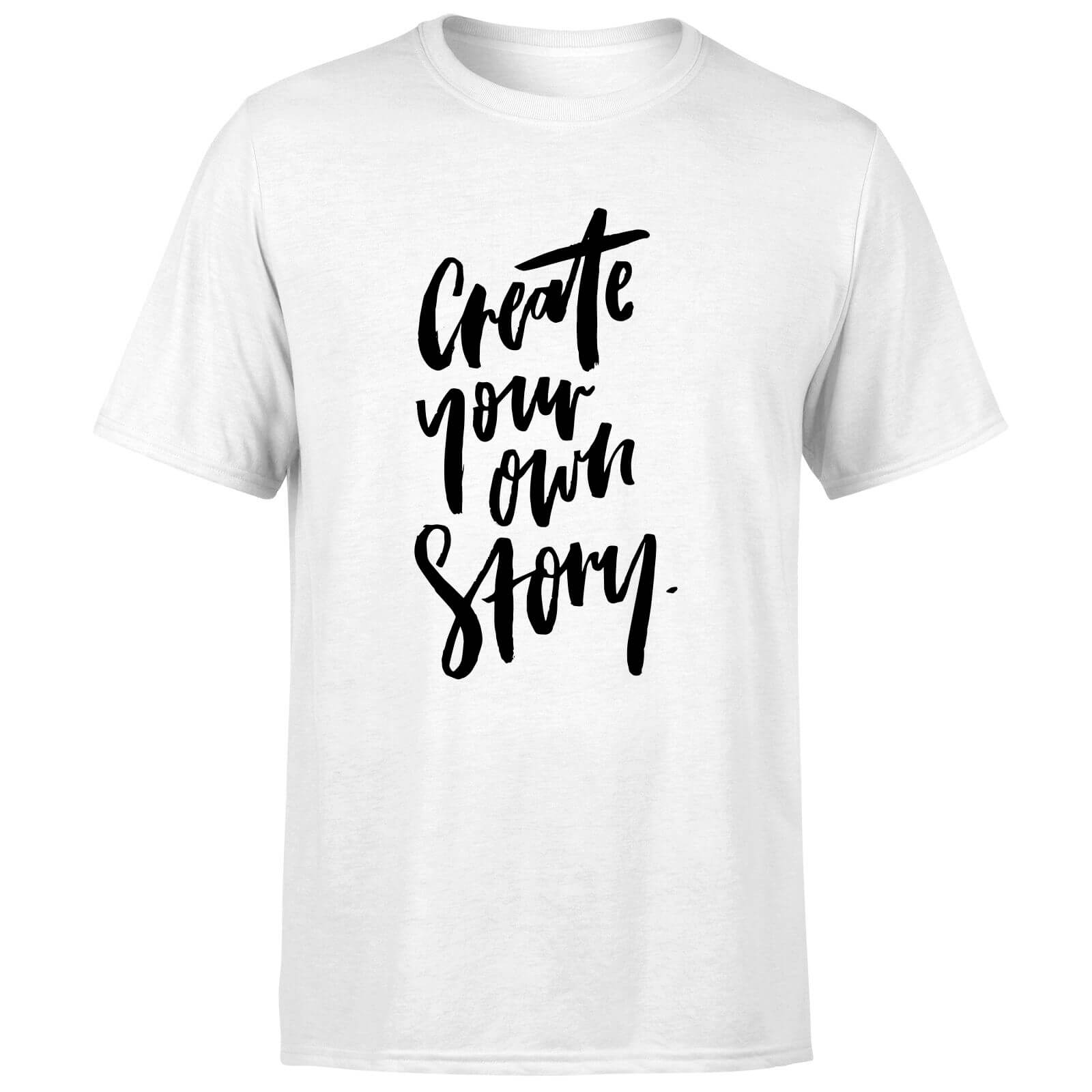 PlanetA444 Create Your Own Story Men's T-Shirt - White - S - White