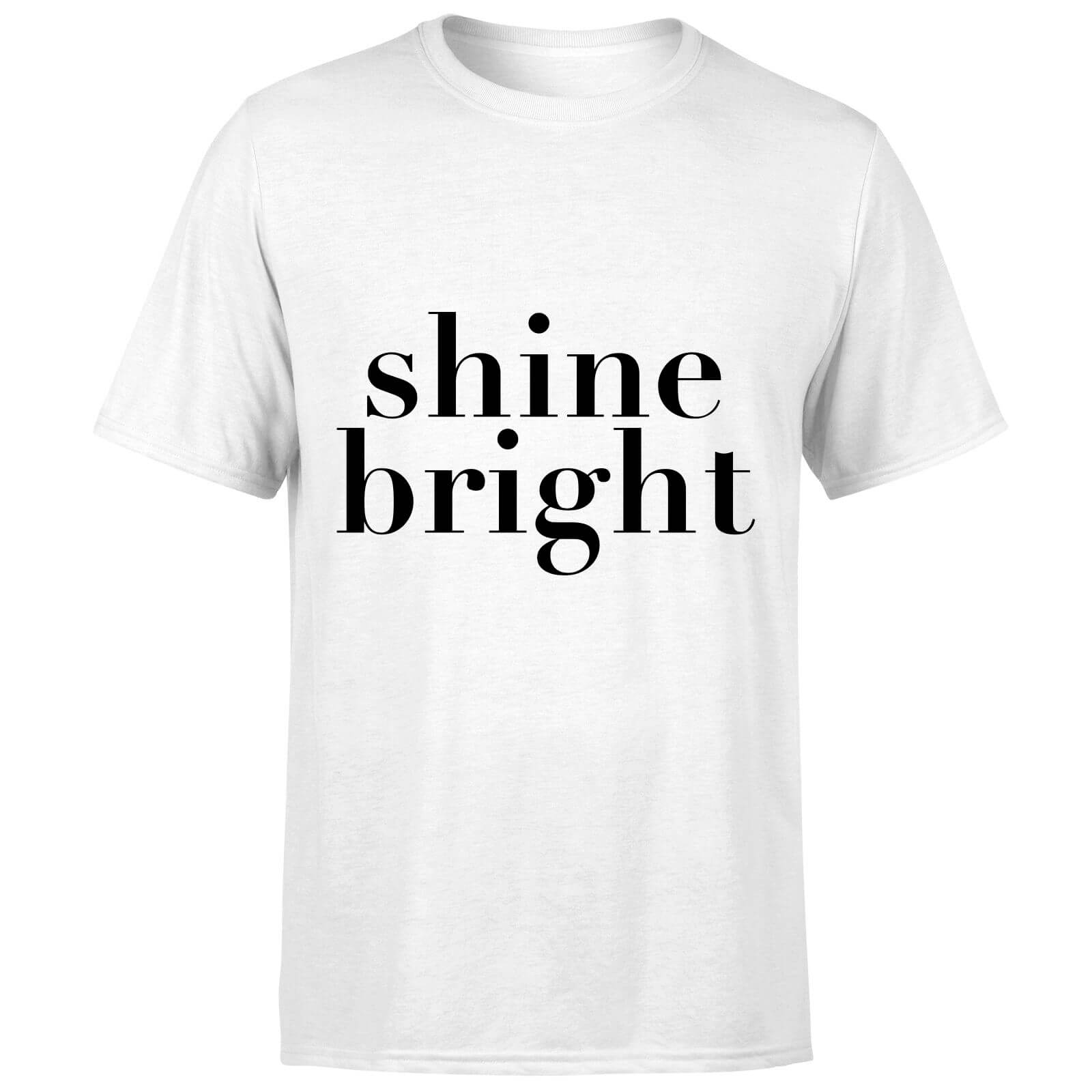 PlanetA444 Shine Bright Men's T-Shirt - White - S - White