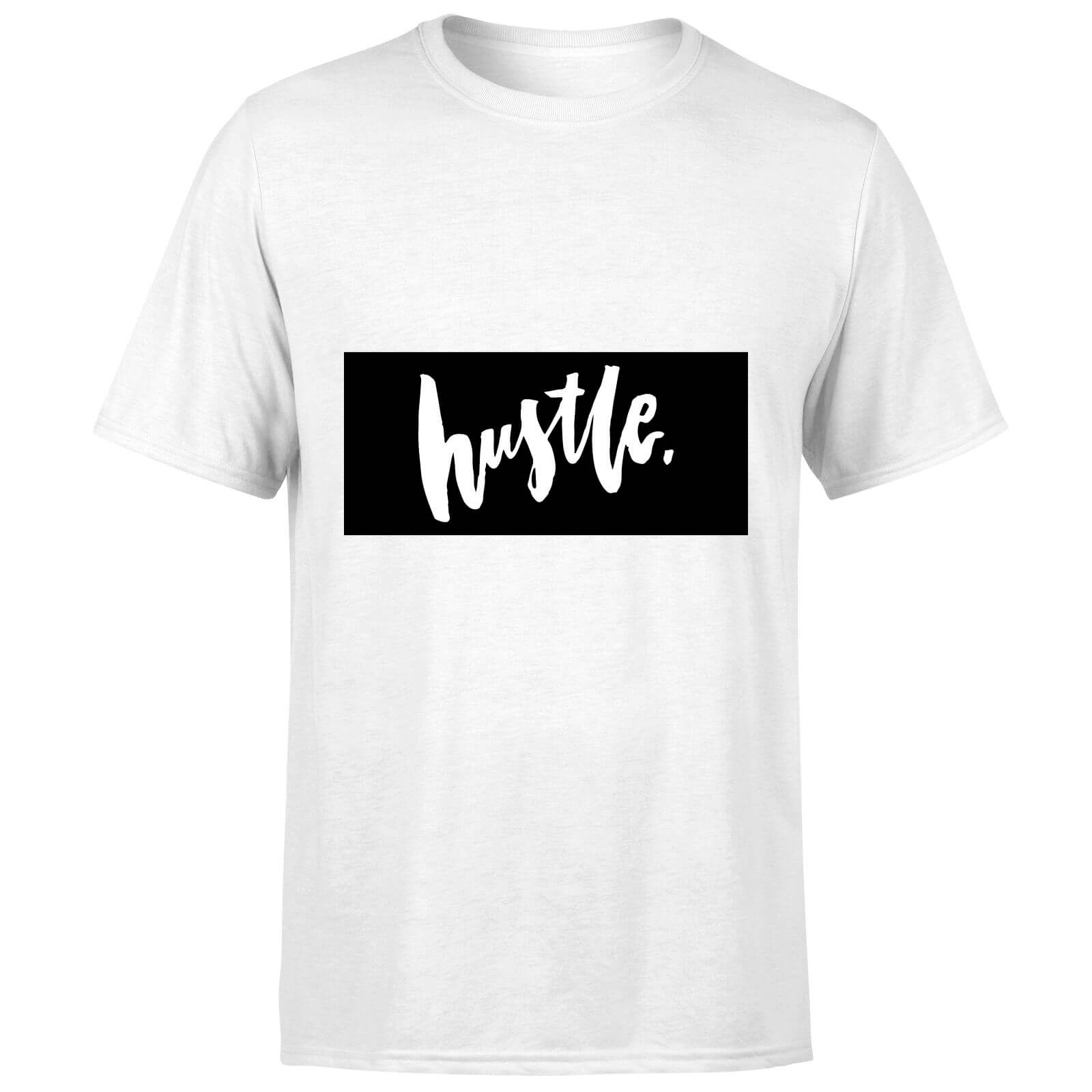 PlanetA444 Hustle Men's T-Shirt - White - S - White