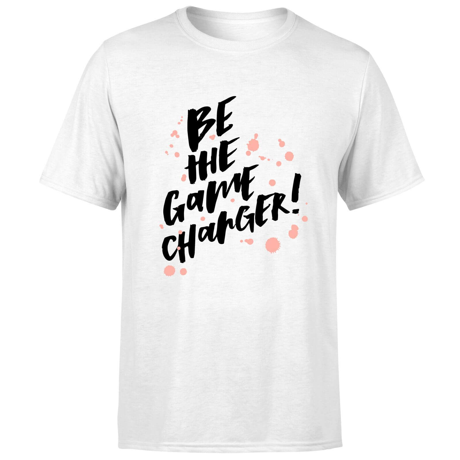 PlanetA444 Be The Game Changer Men's T-Shirt - White - S - White