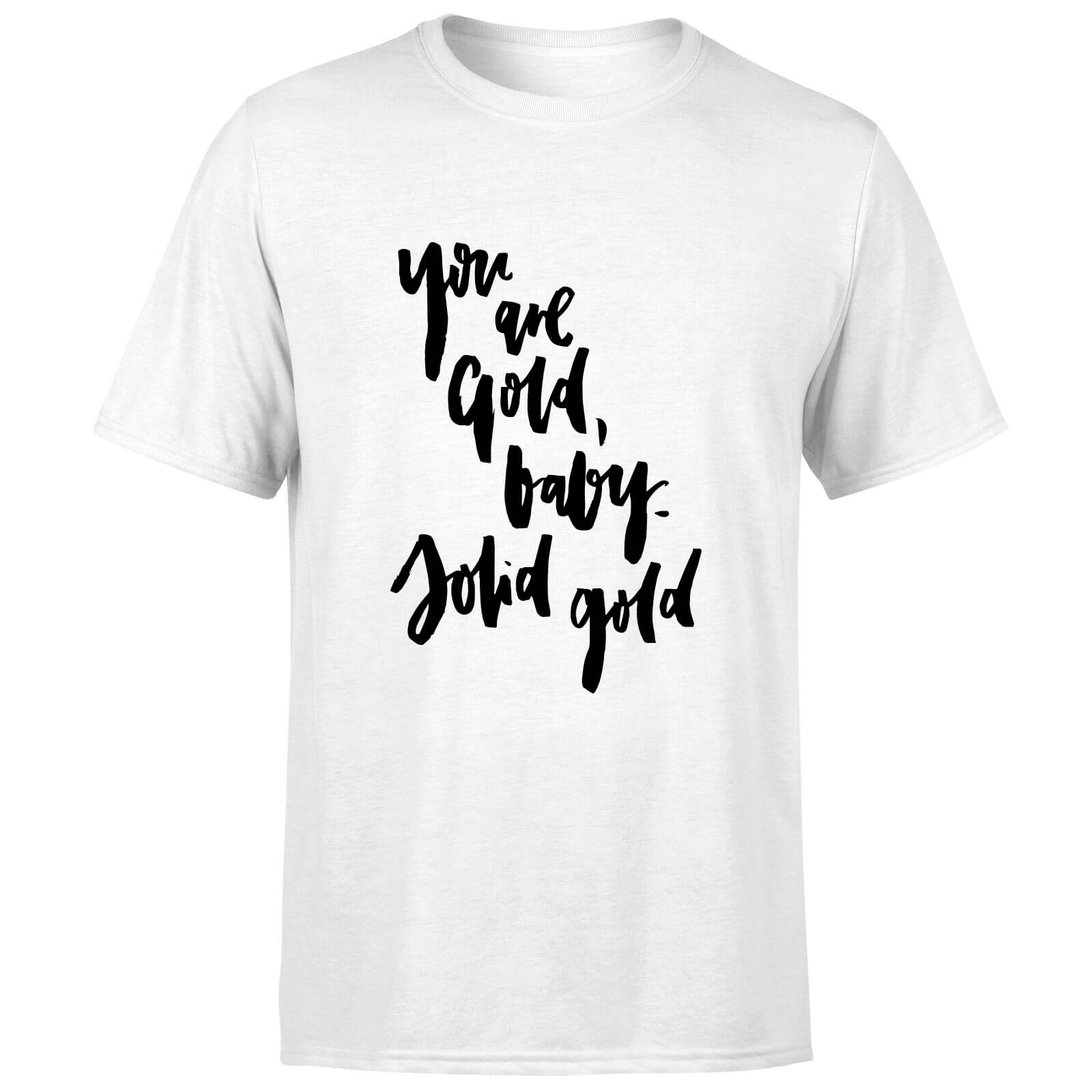 PlanetA444 You Are Gold, Baby Men's T-Shirt - White - M - White