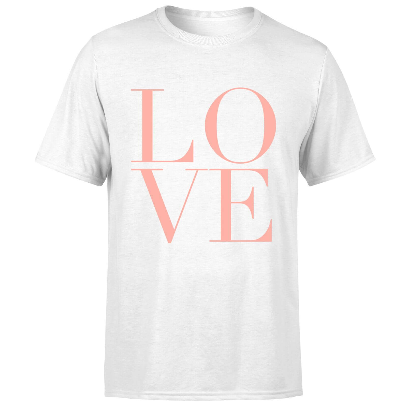 PlanetA444 LOVE Men's T-Shirt - White - S - White