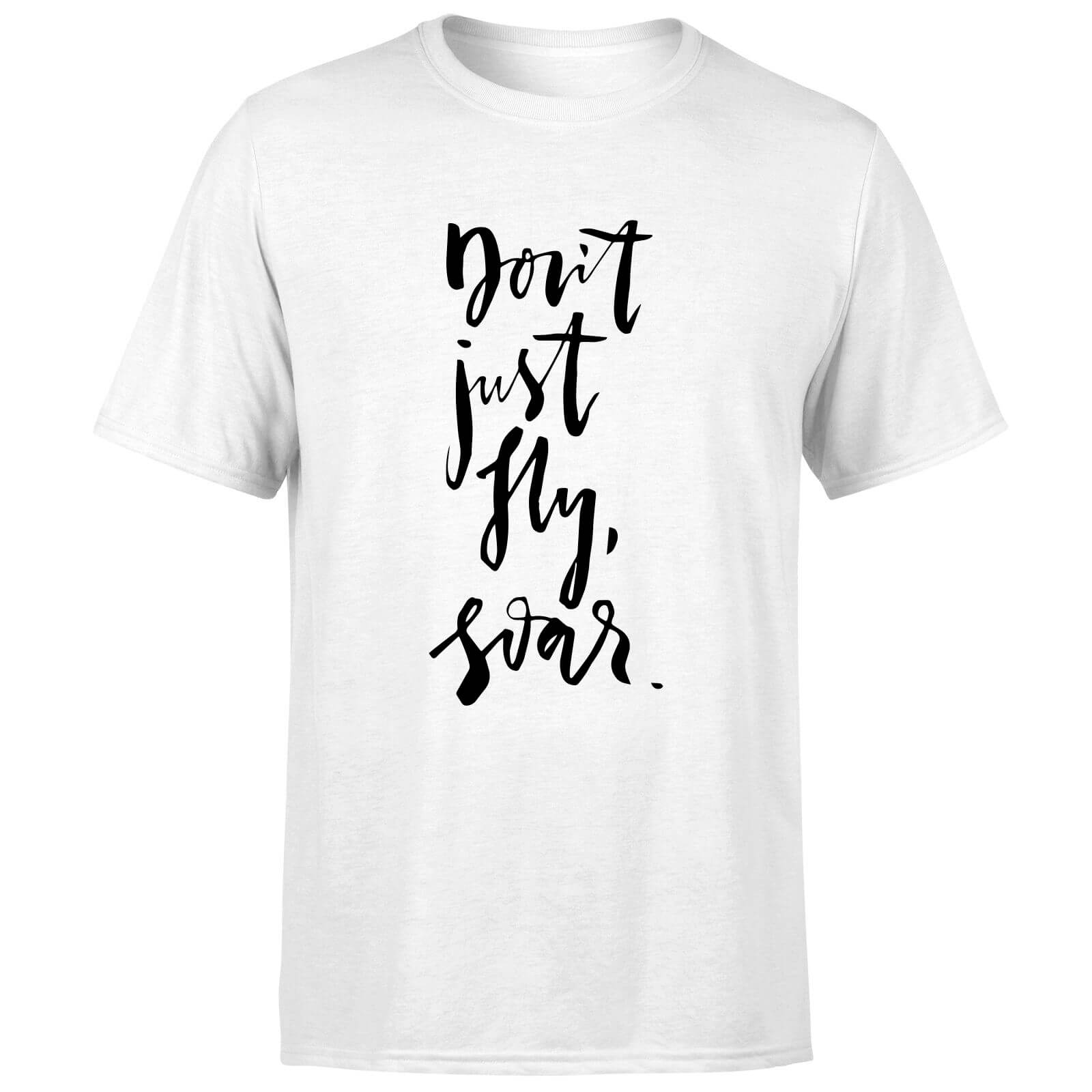 PlanetA444 Don't Just Fly Men's T-Shirt - White - S - White