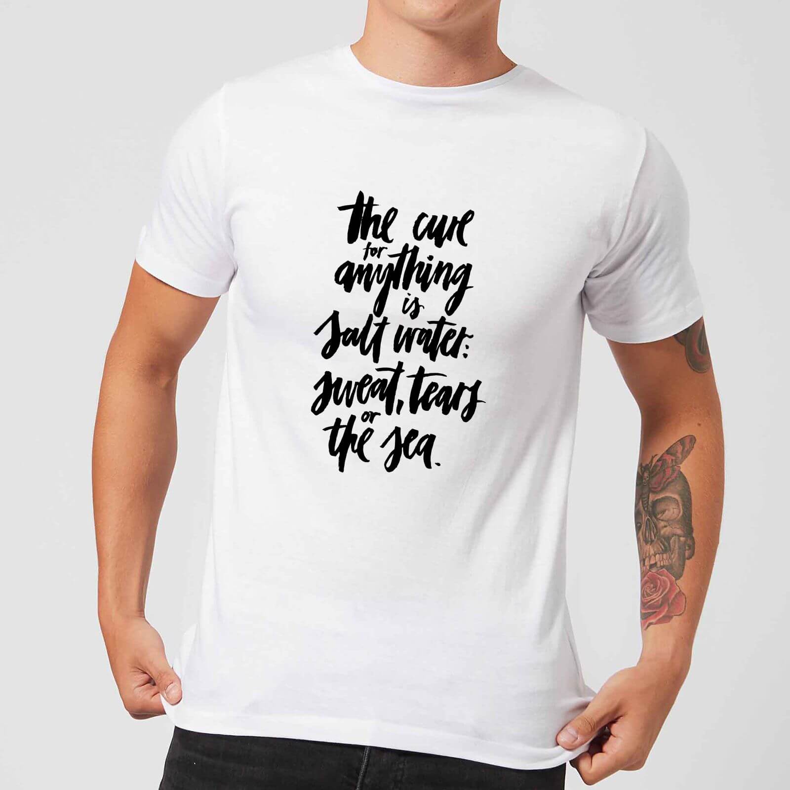 PlanetA444 The Cure Men's T-Shirt - White - M - White