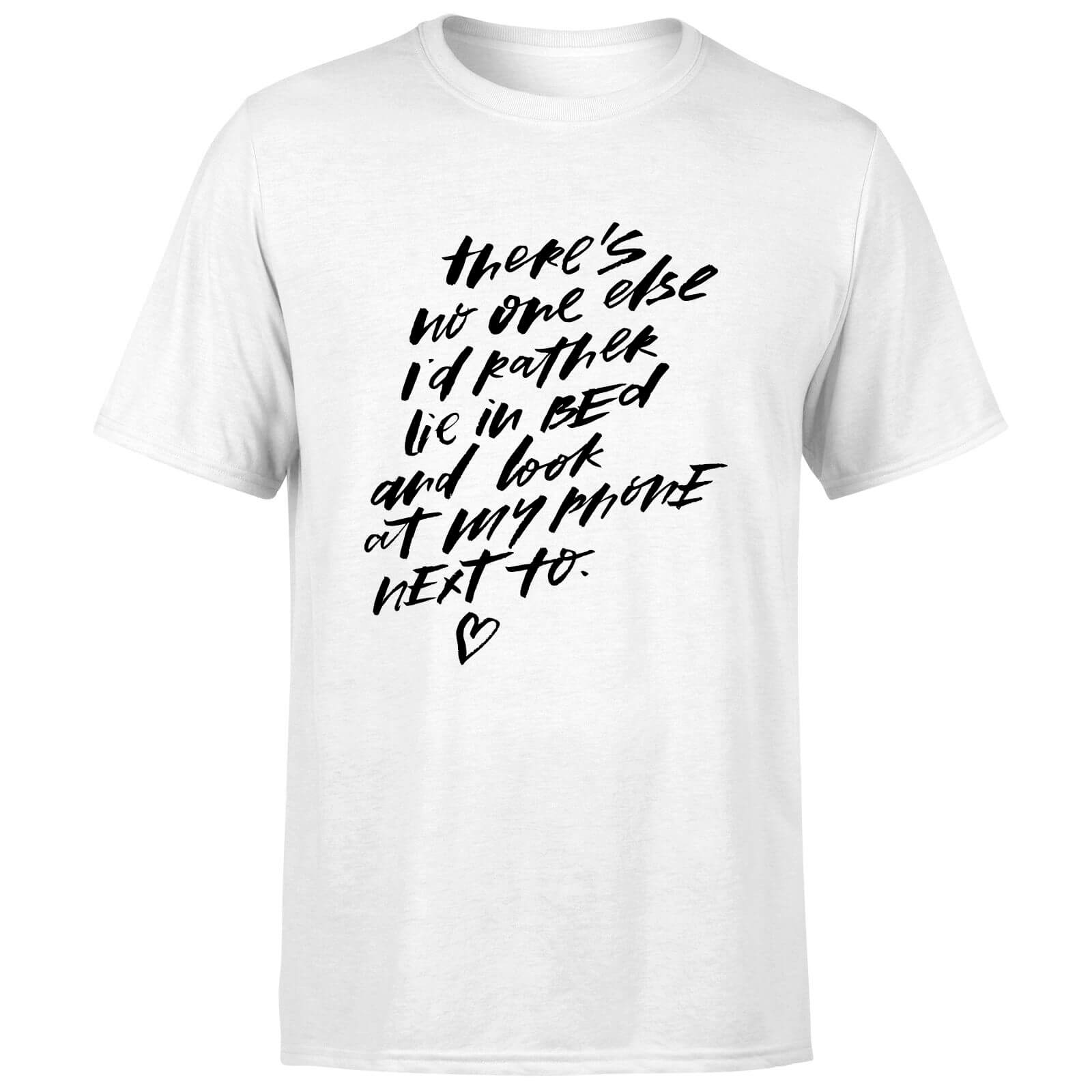 PlanetA444 There's No One Else... Men's T-Shirt - White - S - White