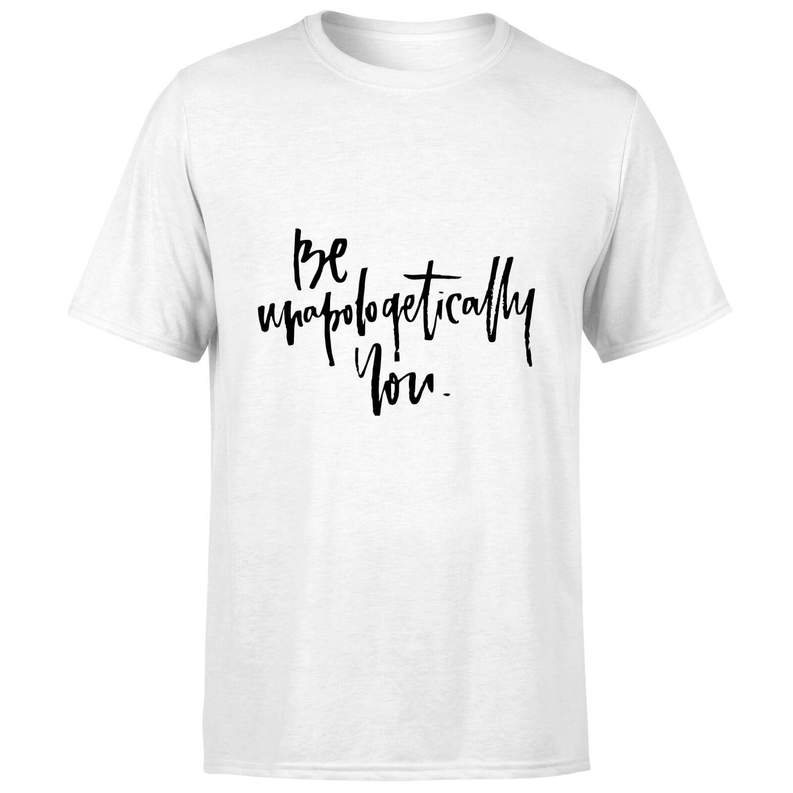 PlanetA444 Be Unapologetically You Men's T-Shirt - White - S - White
