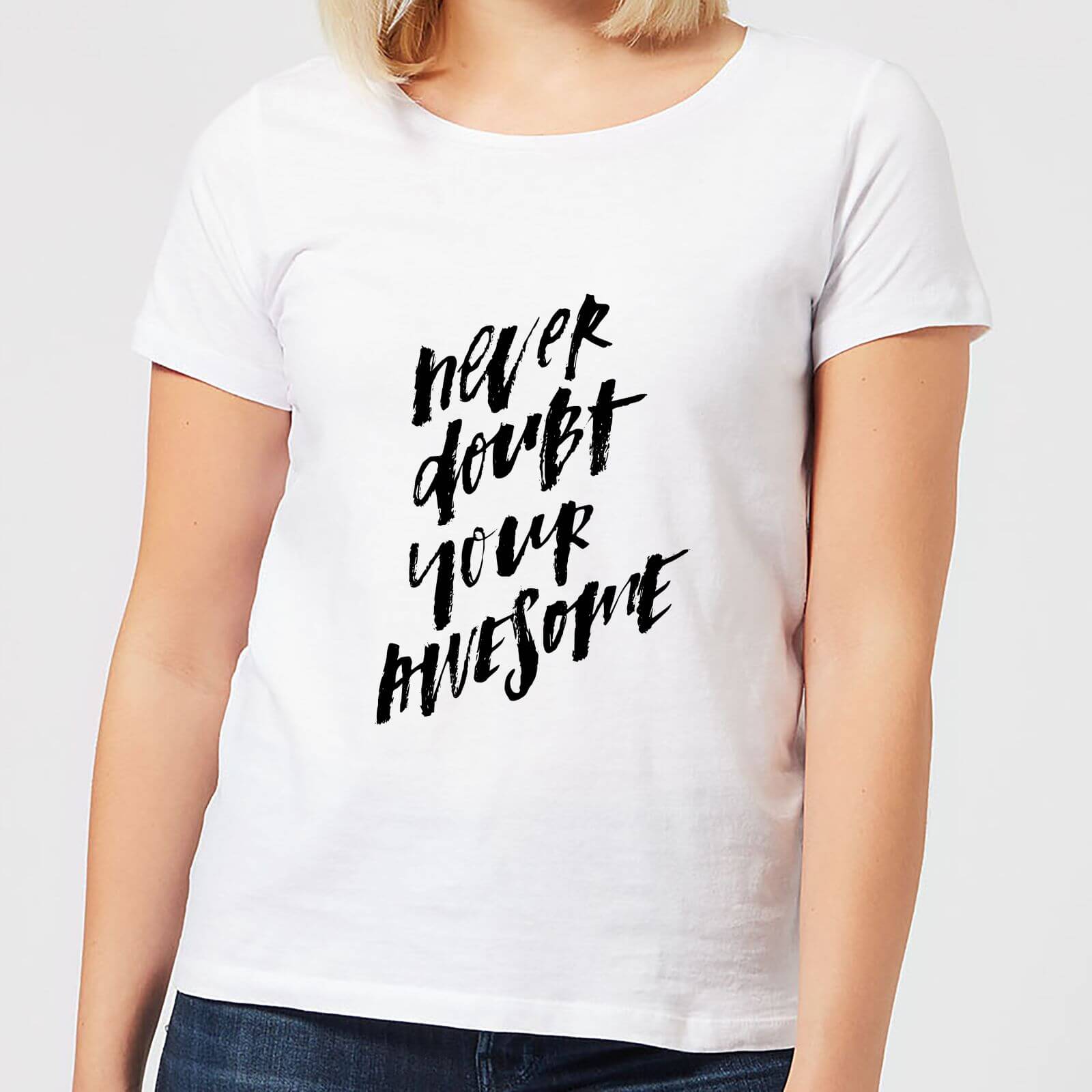 Never Doubt Your Awesome Women's T-Shirt - White - S - White