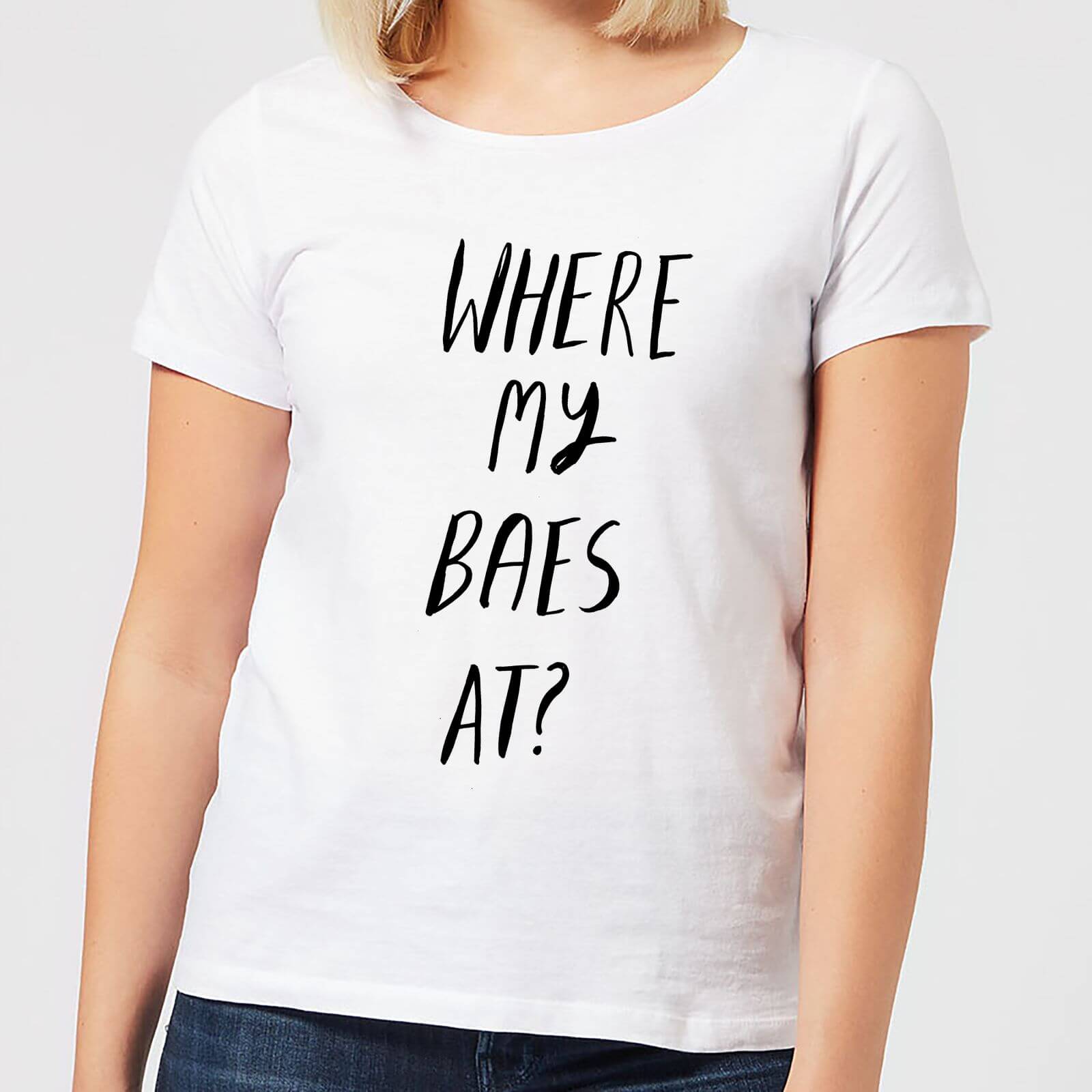 Where My Baes At? Women's T-Shirt - White - 4XL - White