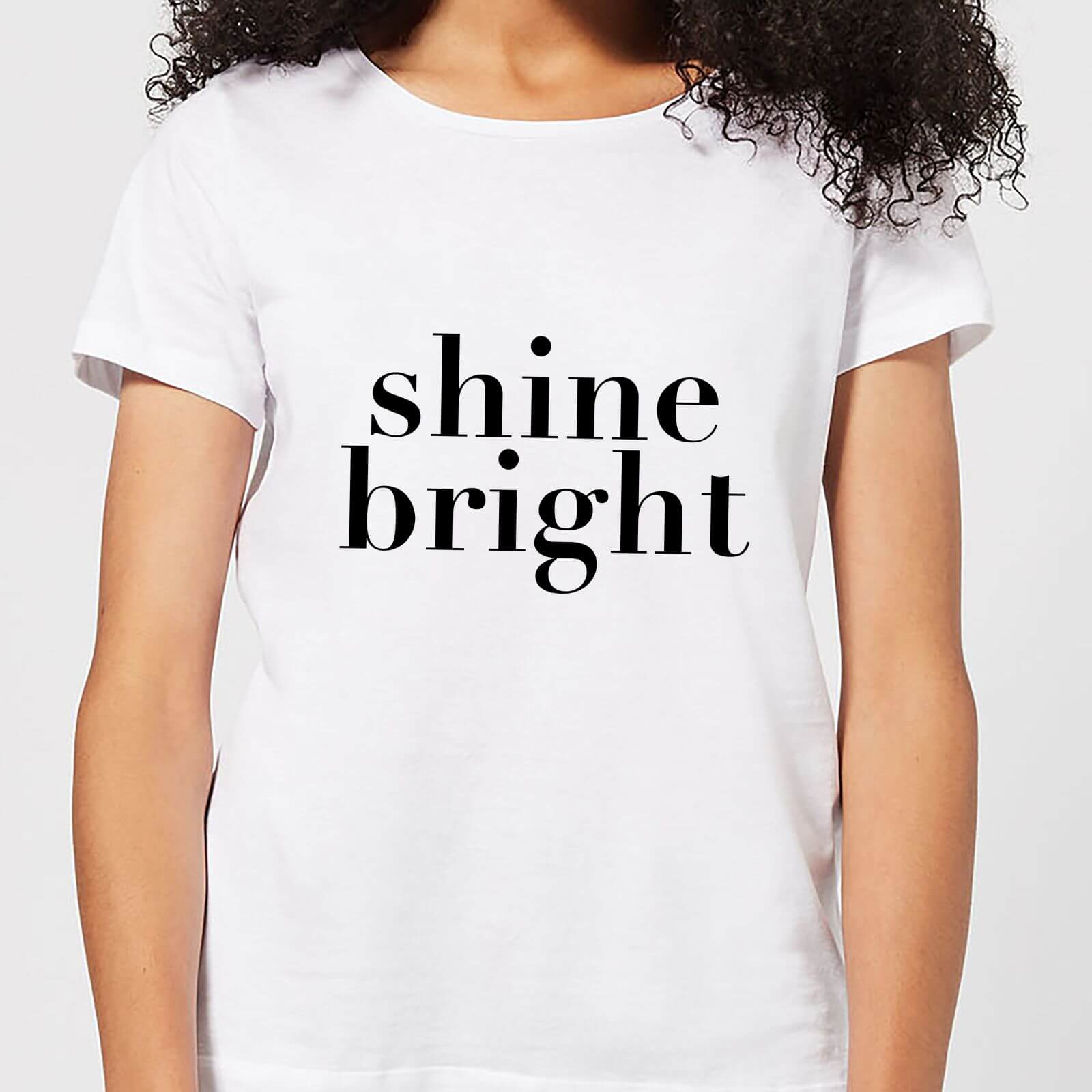 Shine Bright Women's T-Shirt - White - S - White
