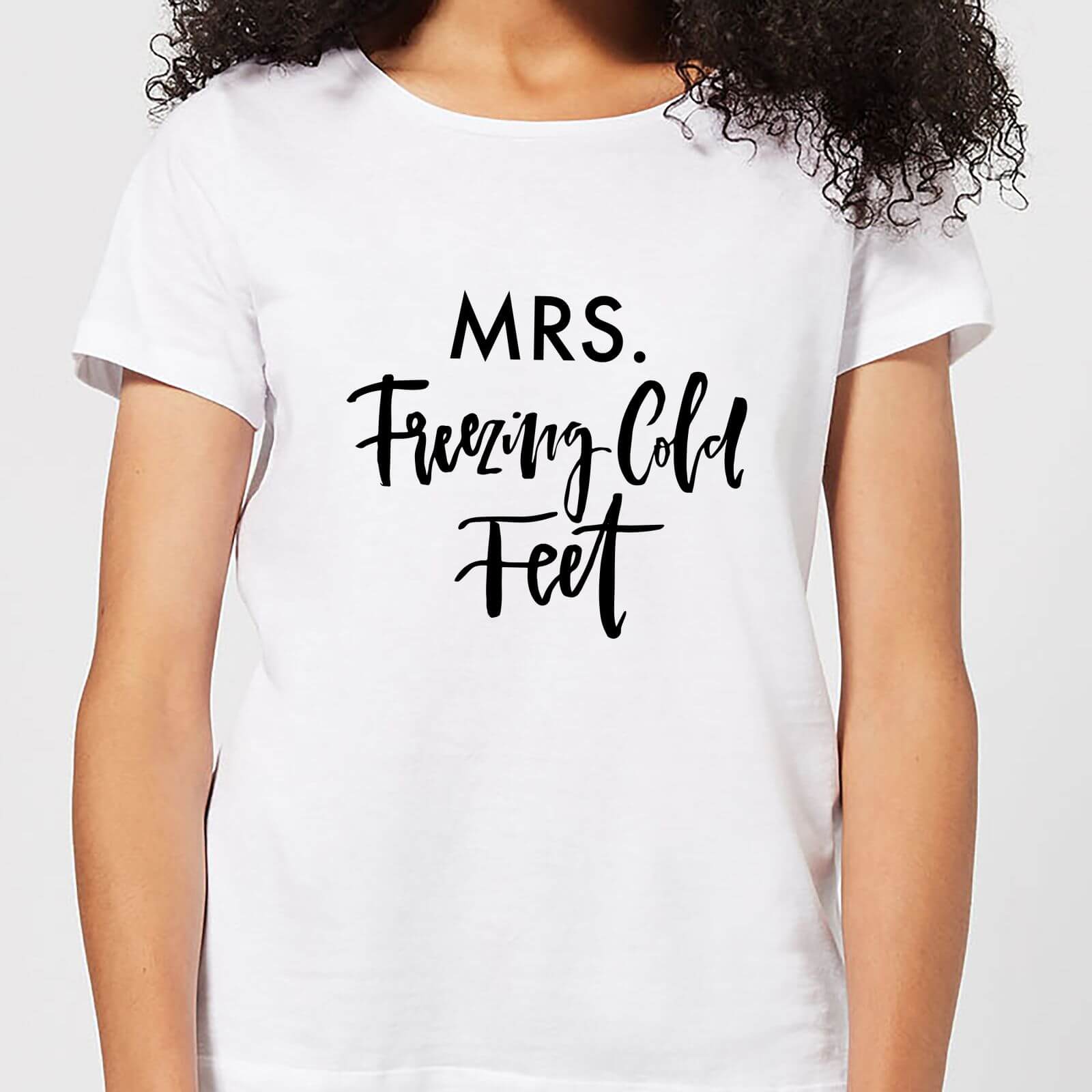 Mrs. Freezing Cold Feet Women's T-Shirt - White - S - White