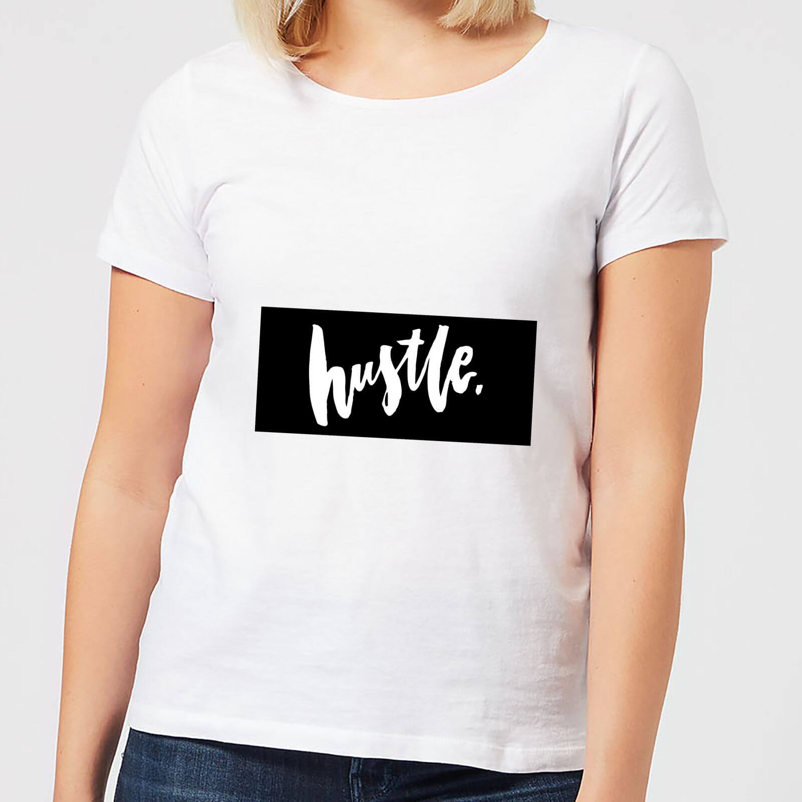 Hustle Women's T-Shirt - White - S - White