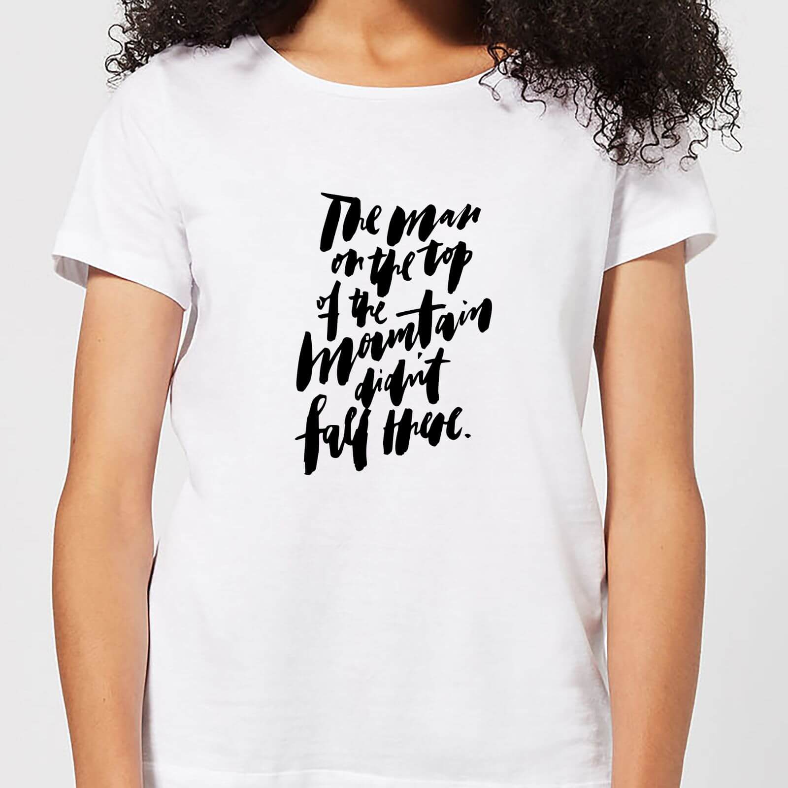 The Man On Top Of The Mountain Women's T-Shirt - White - S - White