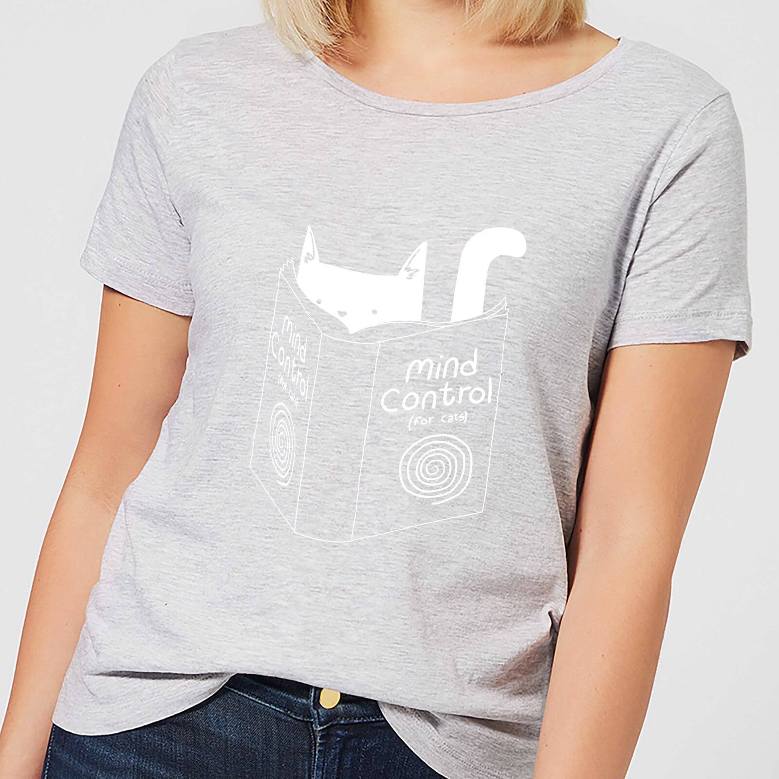 Mind Control for Cats Women's T-Shirt - Grey - S - Grey