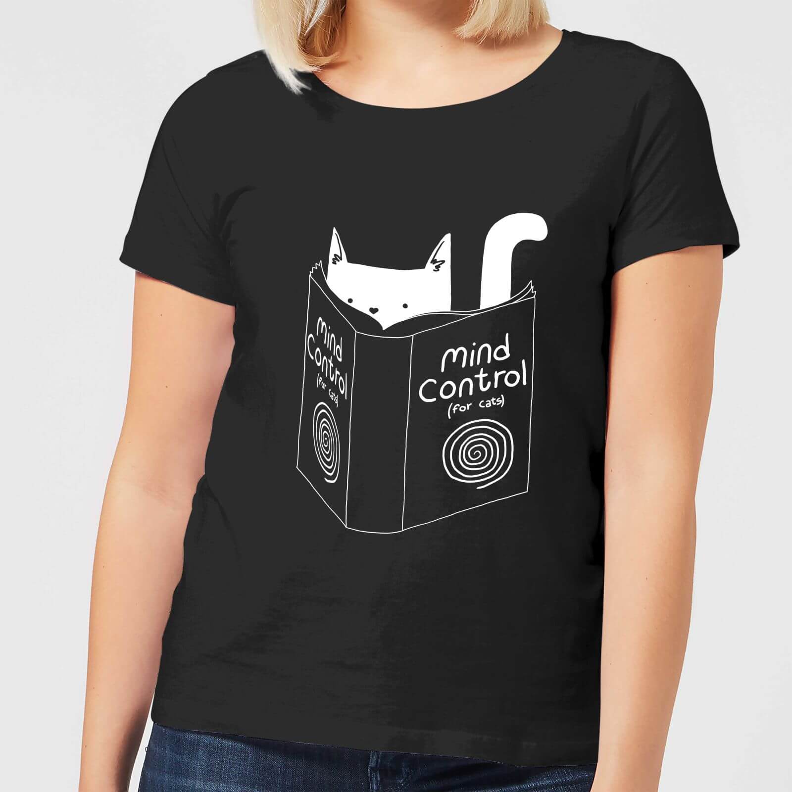 Mind Control for Cats Women's T-Shirt - Black - S - Black