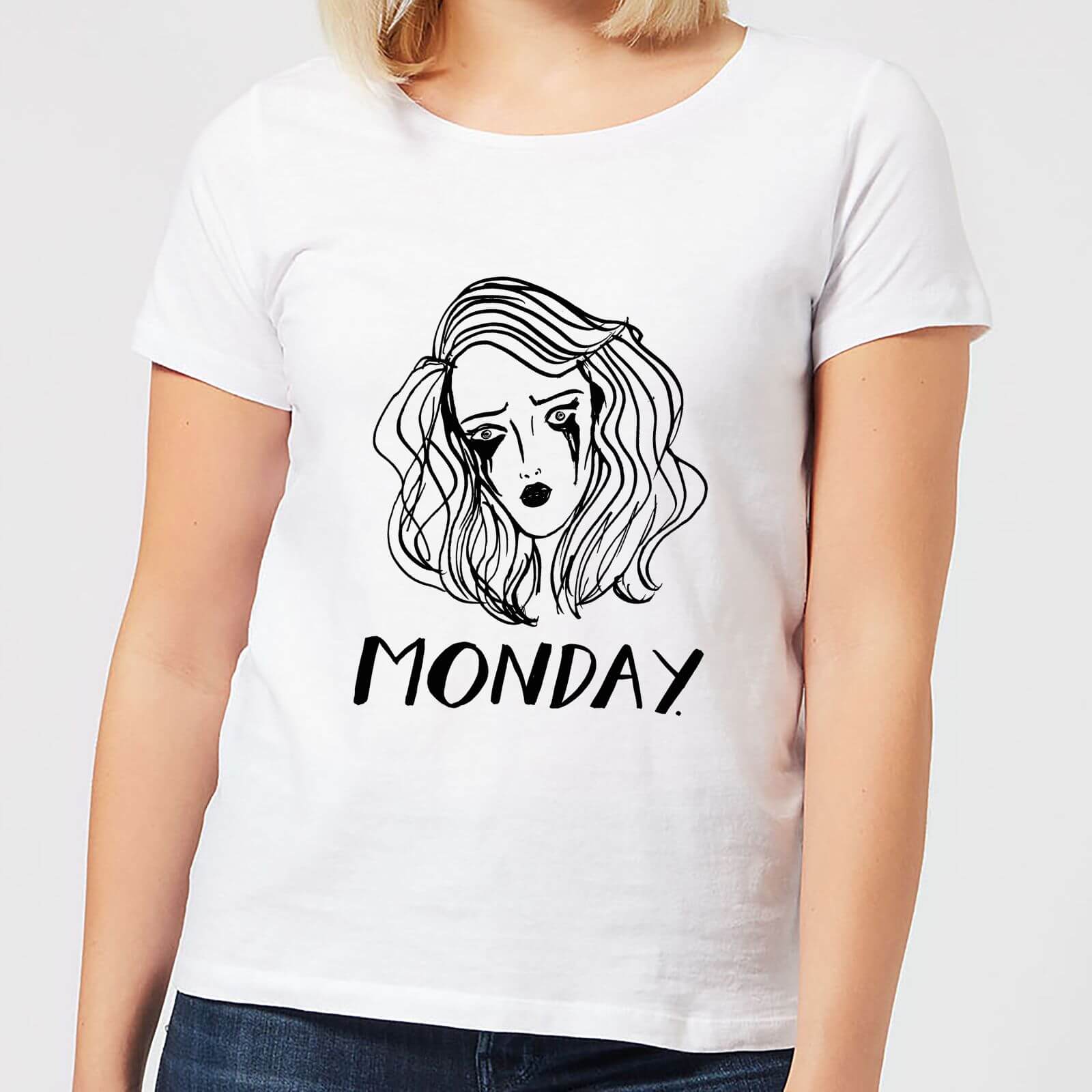 Monday. Women's T-Shirt - White - L - White