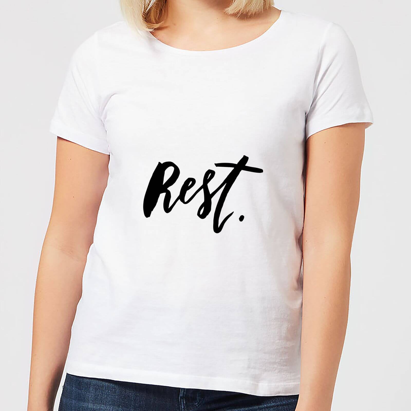 Rest. Women's T-Shirt - White - S - White