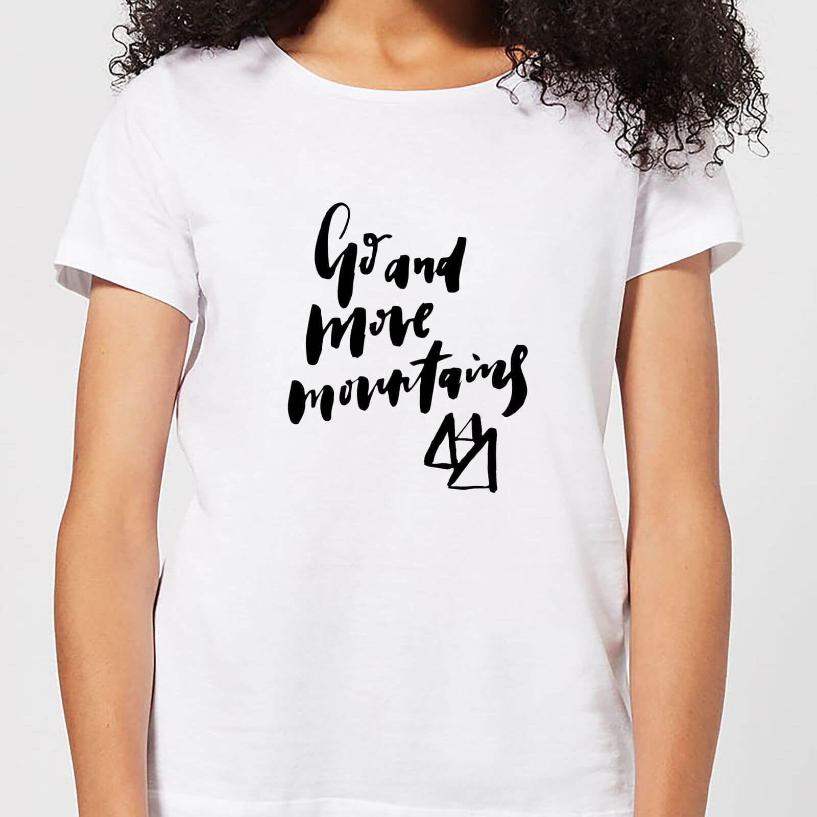 Go and Move Mountains Women's T-Shirt - White - S - White