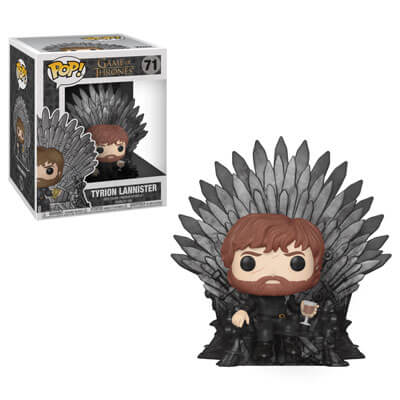 Game of Thrones Tyrion on Iron Throne Funko Pop! Deluxe