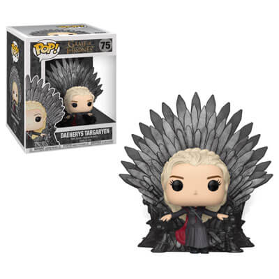 Game of Thrones Daenerys on Iron Throne Funko Pop! Deluxe