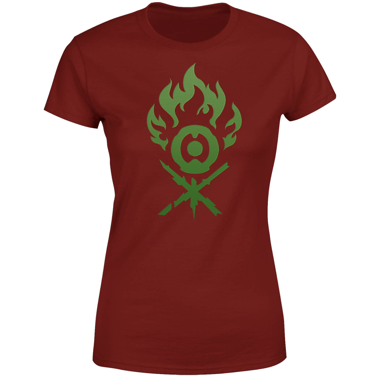T-shirt Femme Symbole de Gruul - Magic The Gathering - Noir