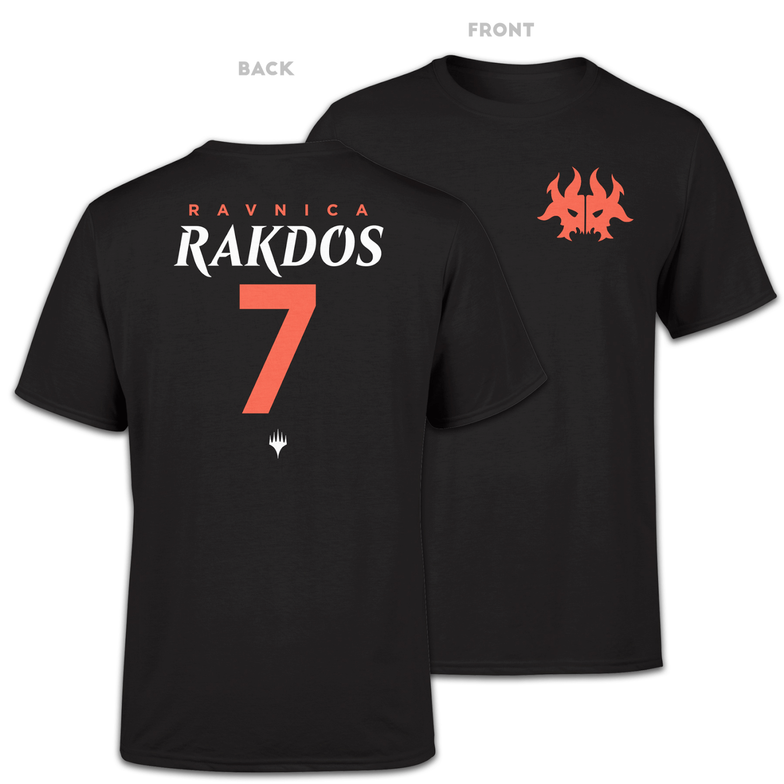 T-shirt Homme Rakdos Sports - Magic The Gathering - Noir